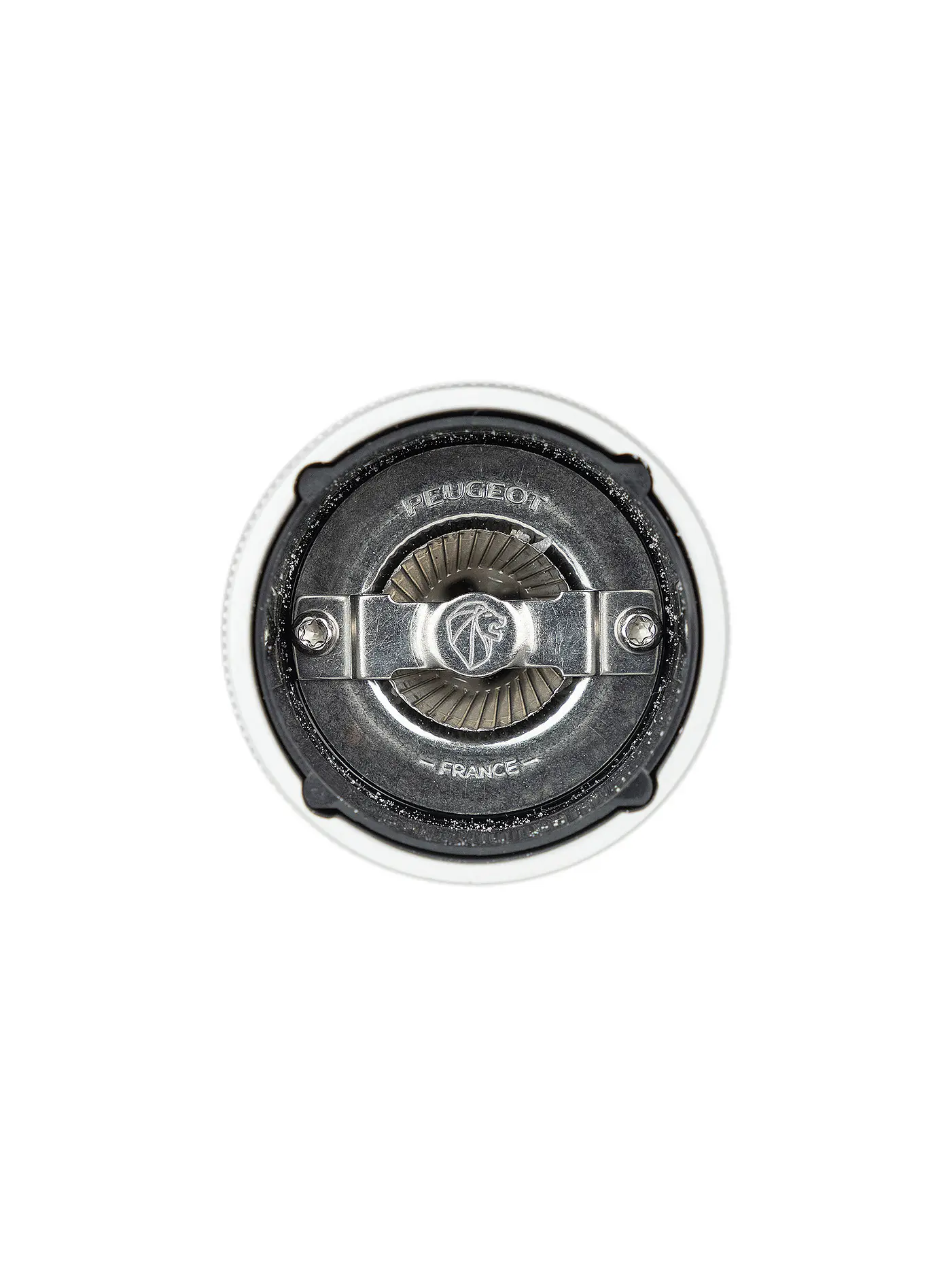 PEUGEOT | Manuelle Salzmühle Line 12cm Alu/Buche | braun