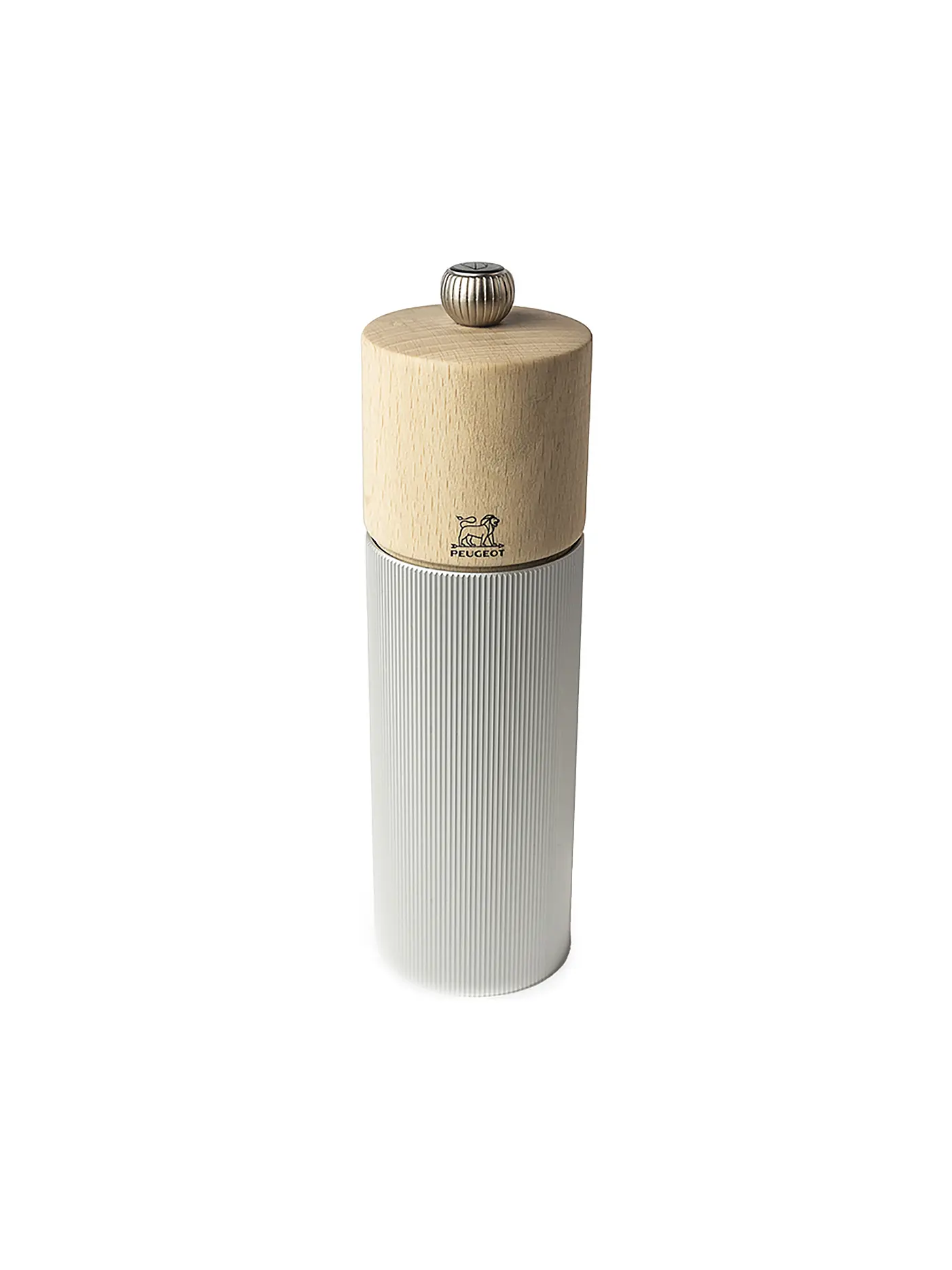PEUGEOT | Pfeffermühle 18cm LINE Alu / Buche - Natur | braun