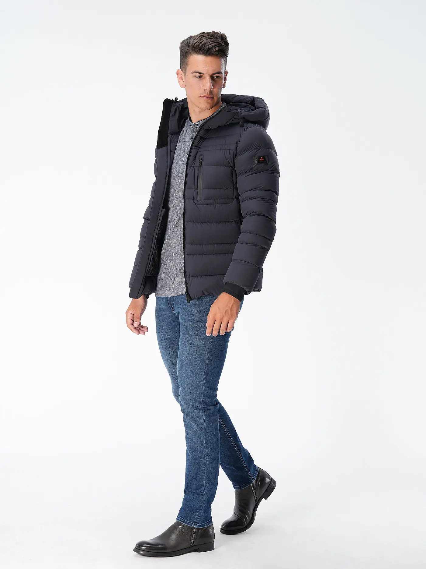 PEUTEREY | Daunenjacke PRAXI | hellgrau