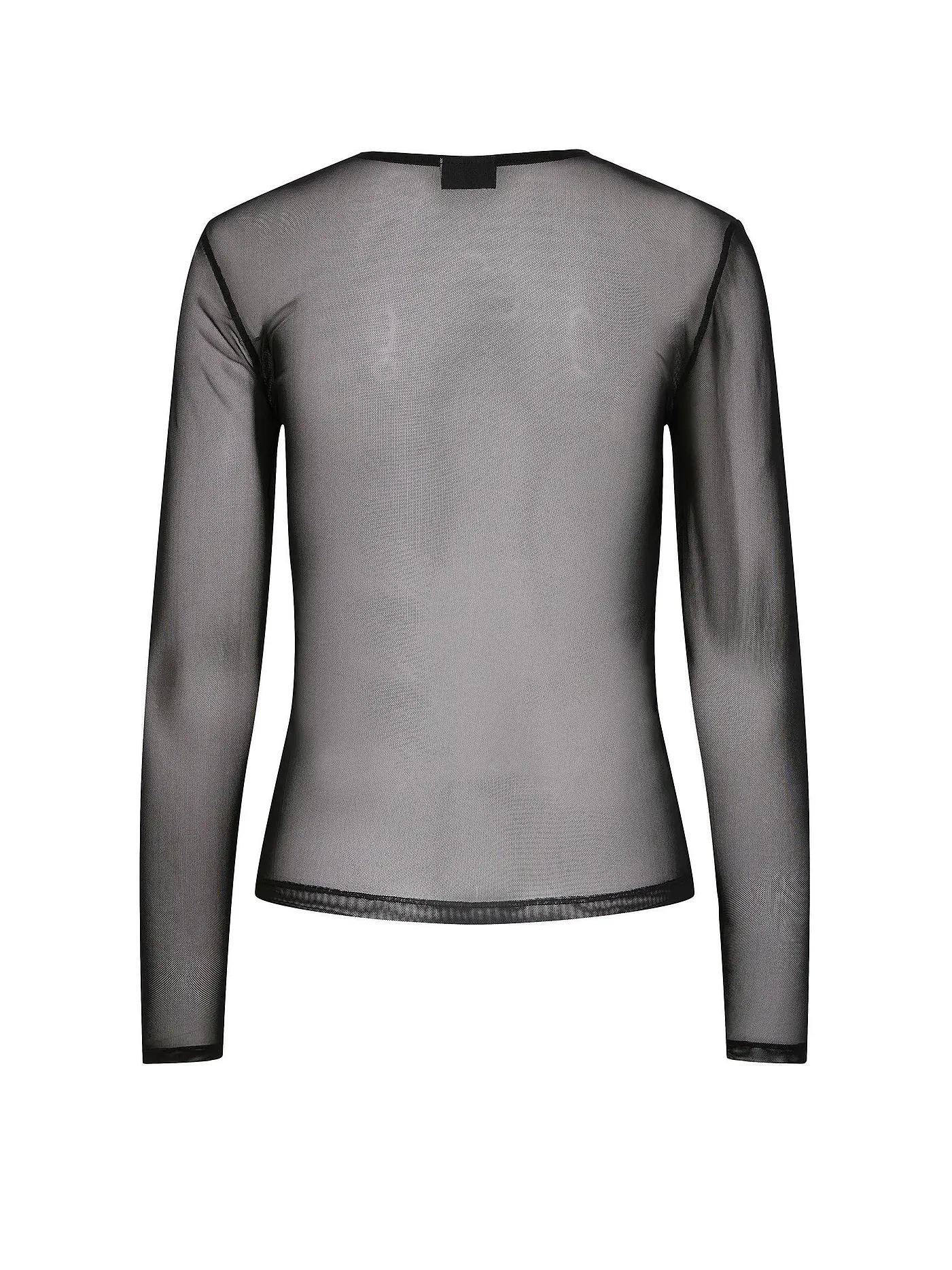 PIECES | Langarmshirt PCNINNI | schwarz