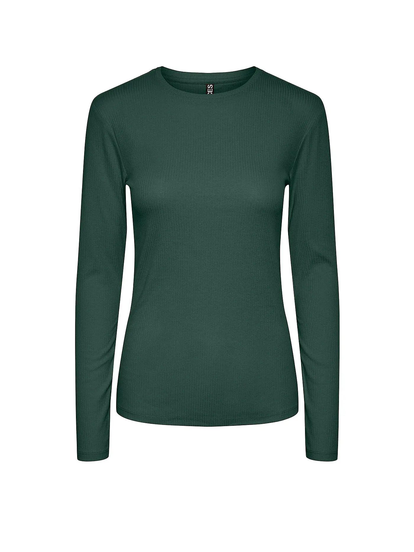 PIECES | Langarmshirt PCRUKA | dunkelgrün