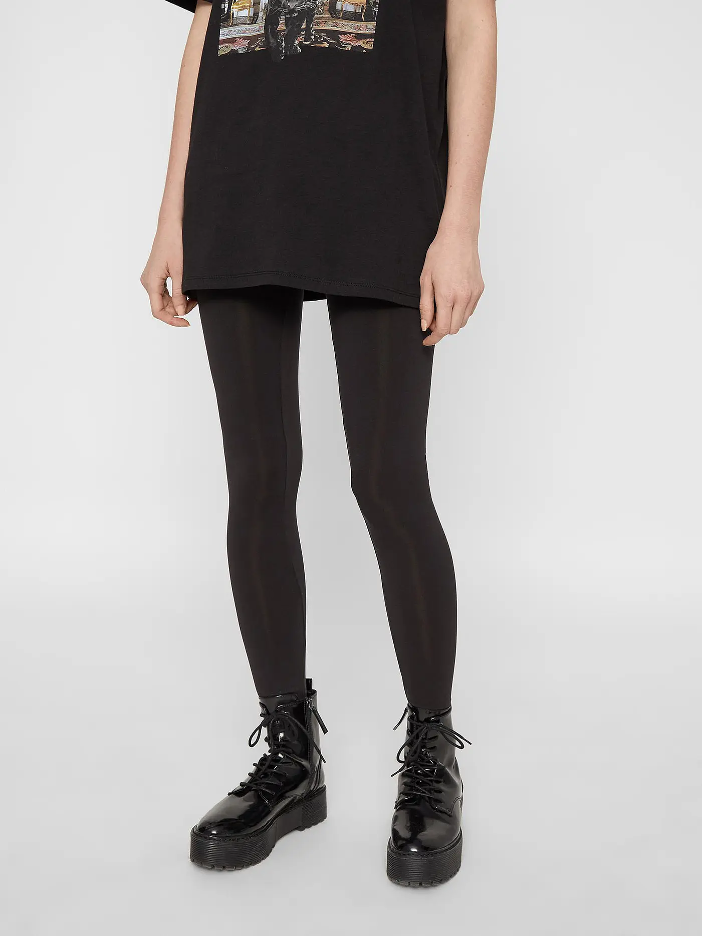 PIECES | Leggings  | schwarz