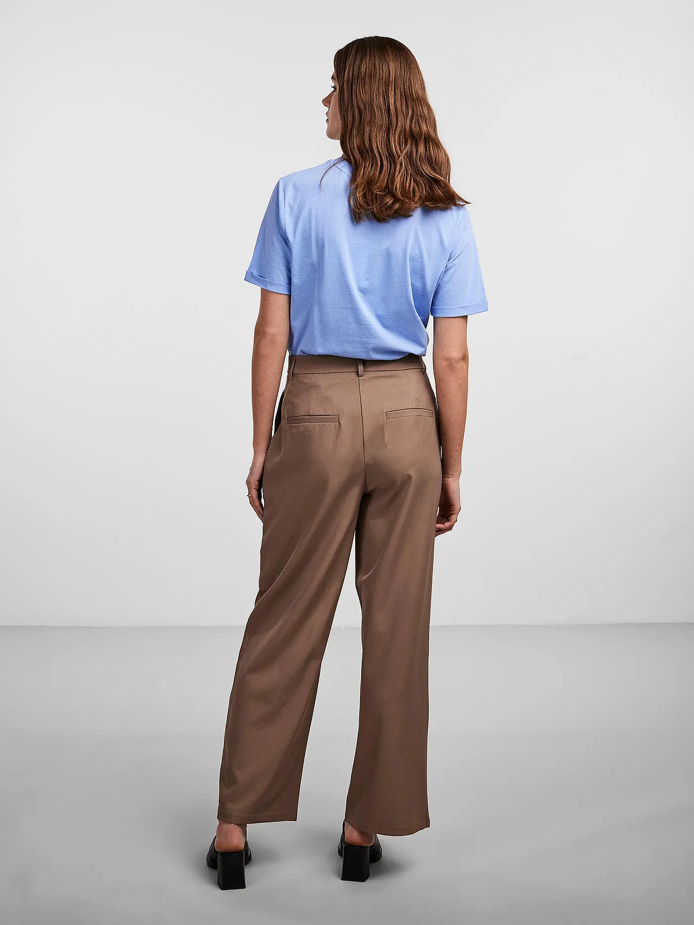 PIECES | T-Shirt PCRIA | hellblau