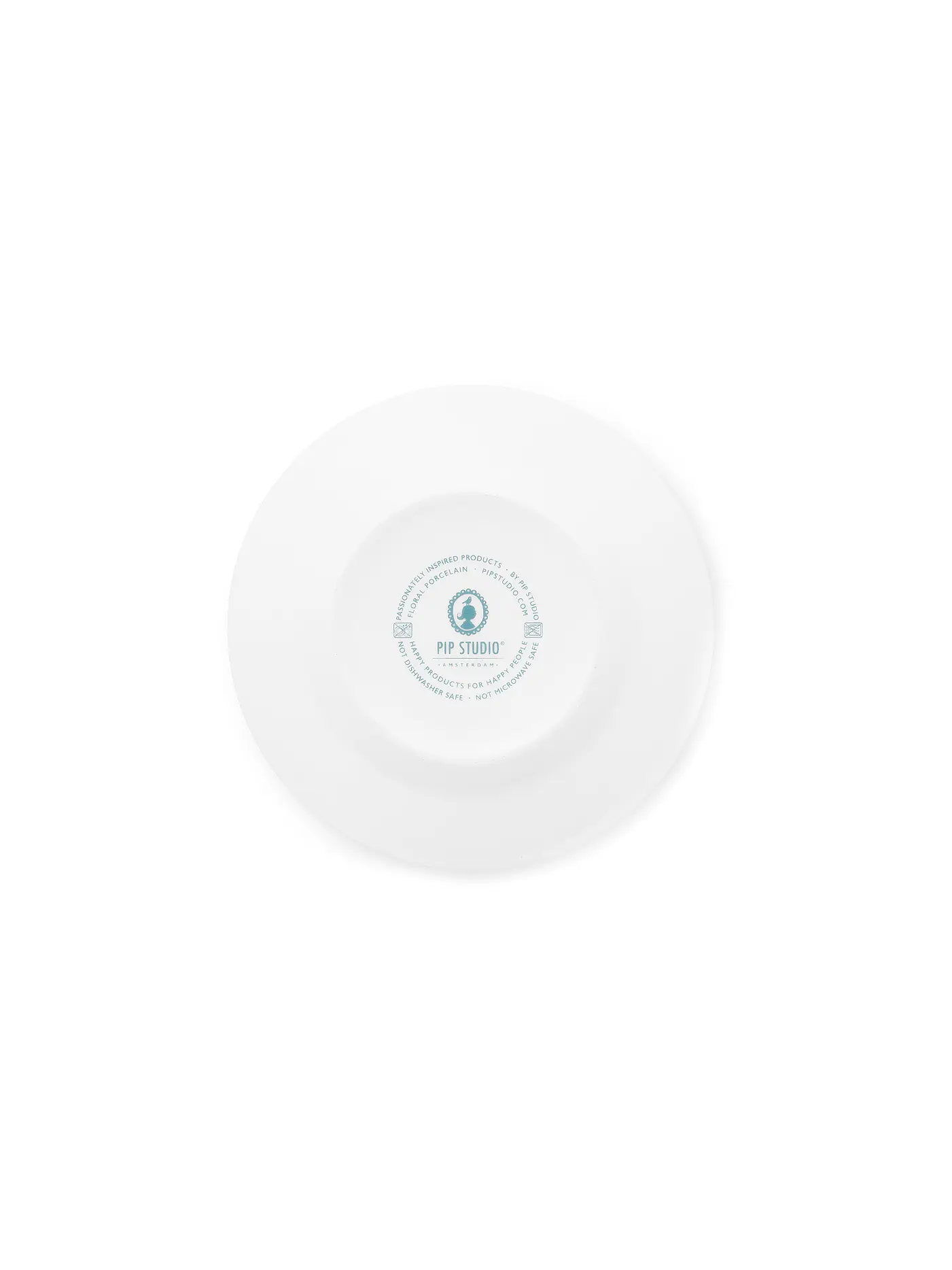 PIP STUDIO | Brotteller 12cm FLOWER FESTIVAL Light Blue | hellblau