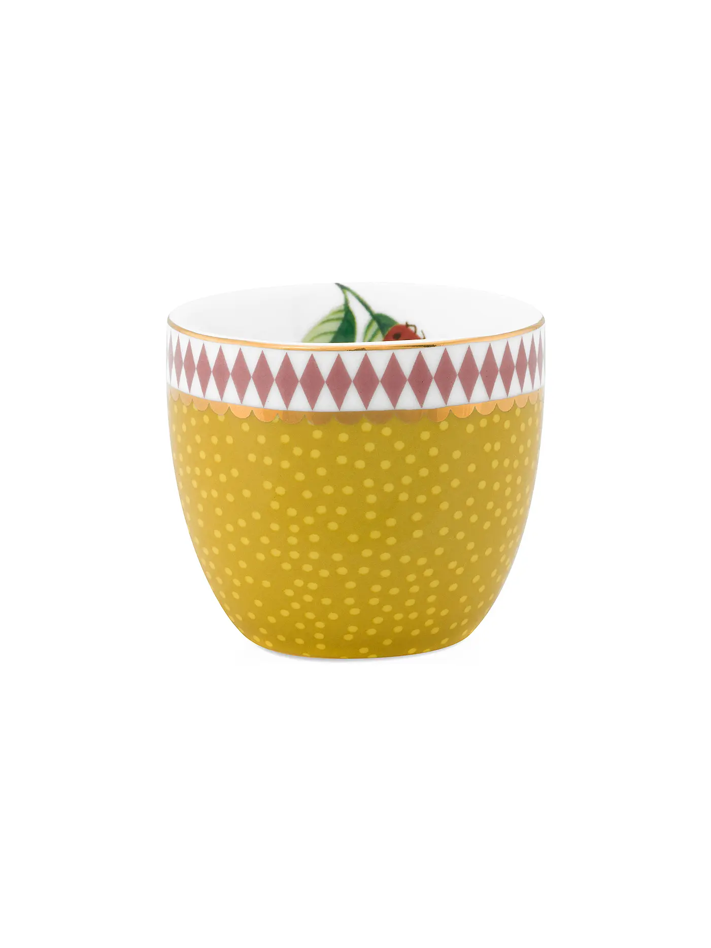 PIP STUDIO | Eierbecher Set 4er LA MAJORELLE 5cm Gelb | gelb