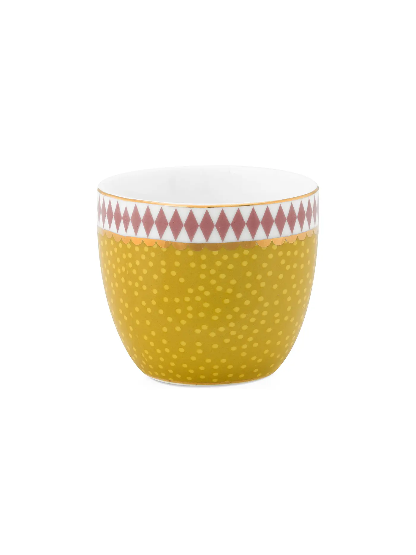 PIP STUDIO | Eierbecher Set 4er LA MAJORELLE 5cm Gelb | gelb