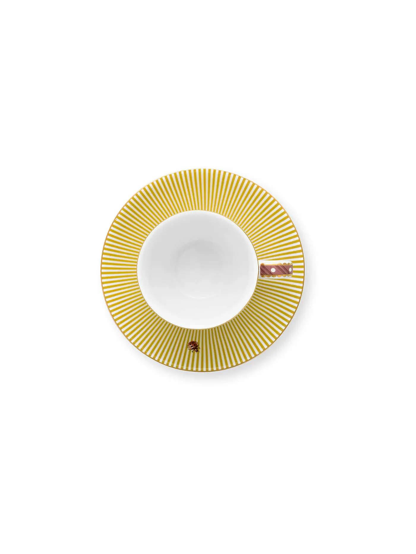 PIP STUDIO | Espressotasse mit Untertasse Set 2er LA MAJORELLE 120ml Gelb | gelb