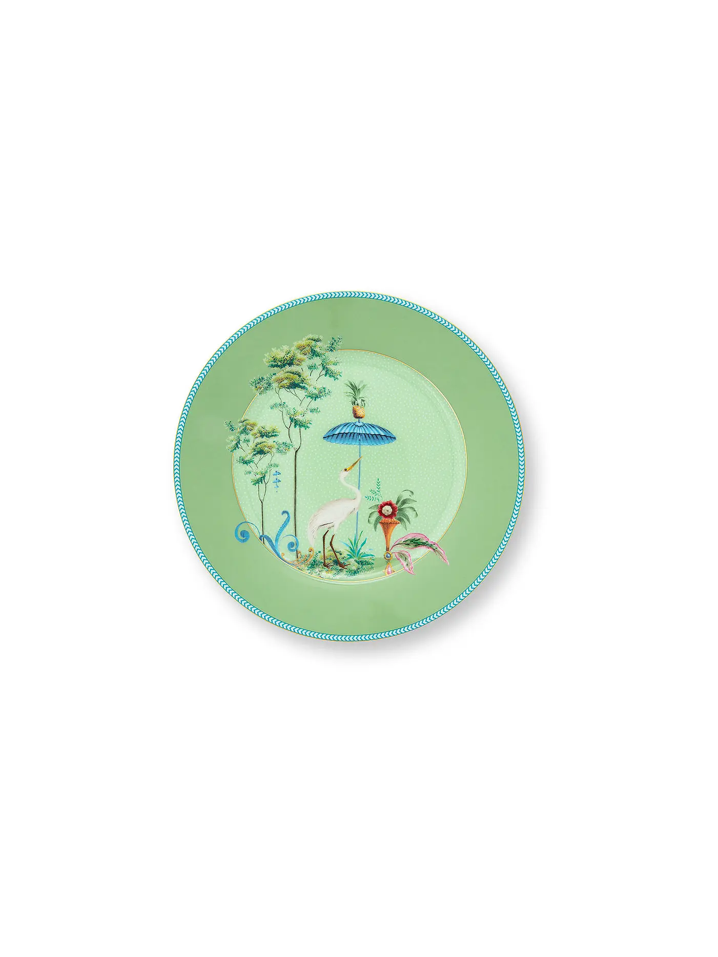PIP STUDIO | Frühstücksteller 21cm  Jolie Blue | hellgrün