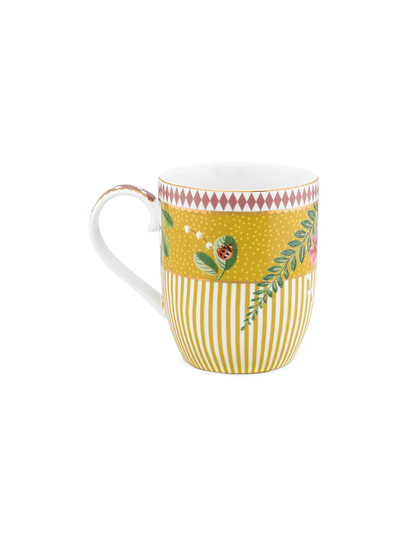 PIP STUDIO | Henkelbecher Set 2er Small LA MAJORELLE 145ml Gelb | gelb