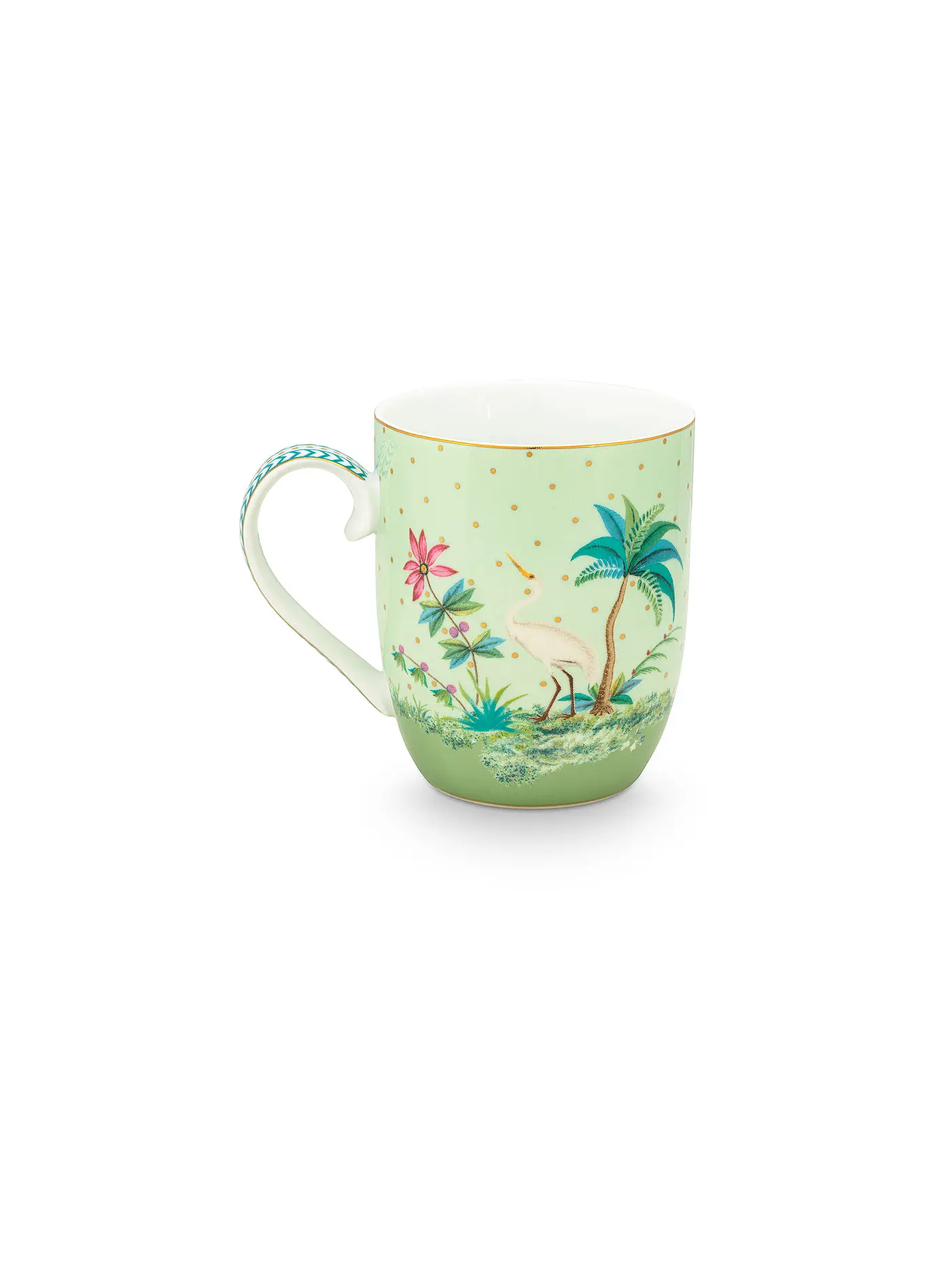 PIP STUDIO | Henkelbecher Small Jolie 145ml  | hellgrün