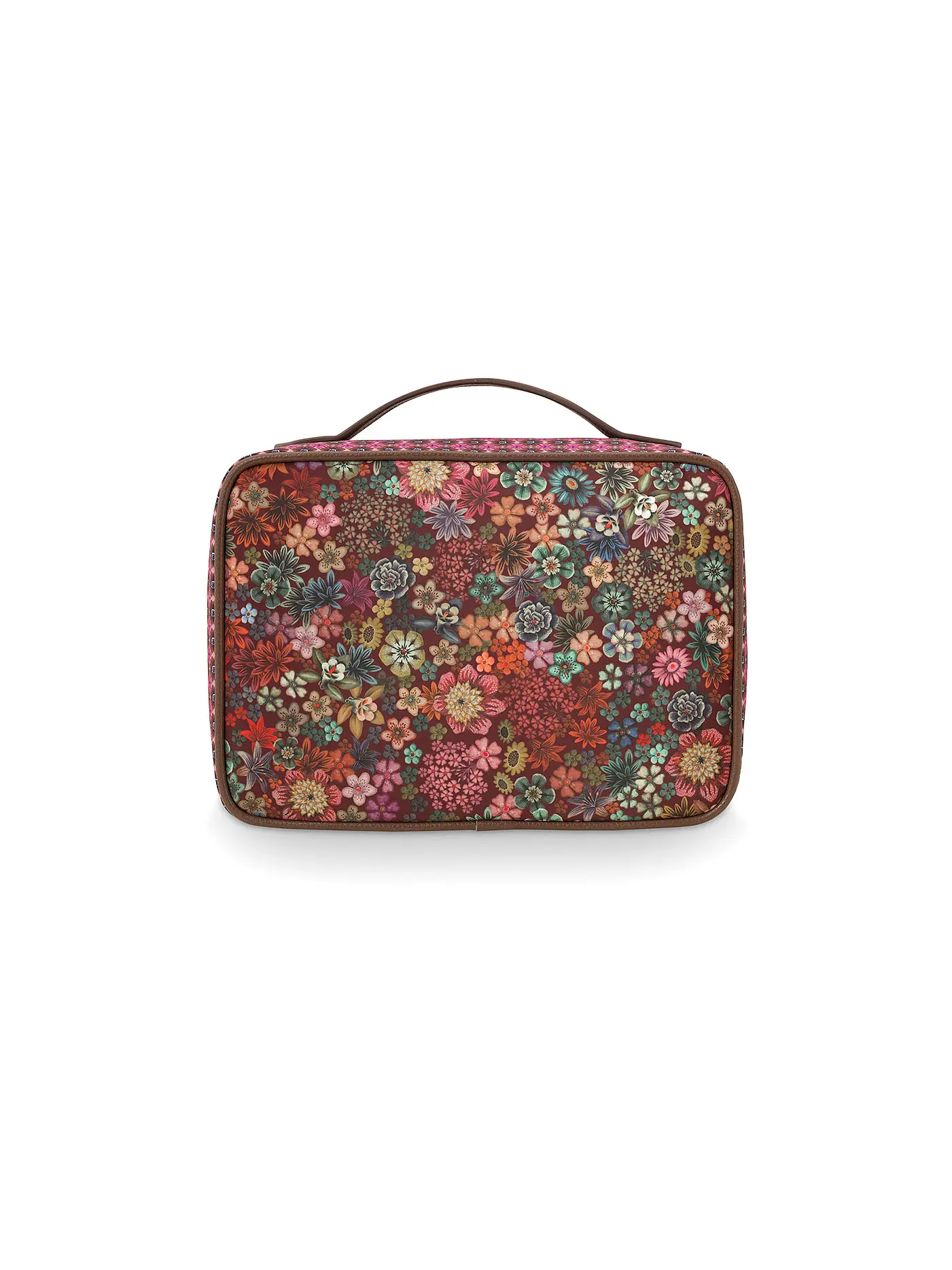 PIP STUDIO | Kosmetiktasche - Beauty Case TUTTI FIORI 27x19x10cm Pink | beere