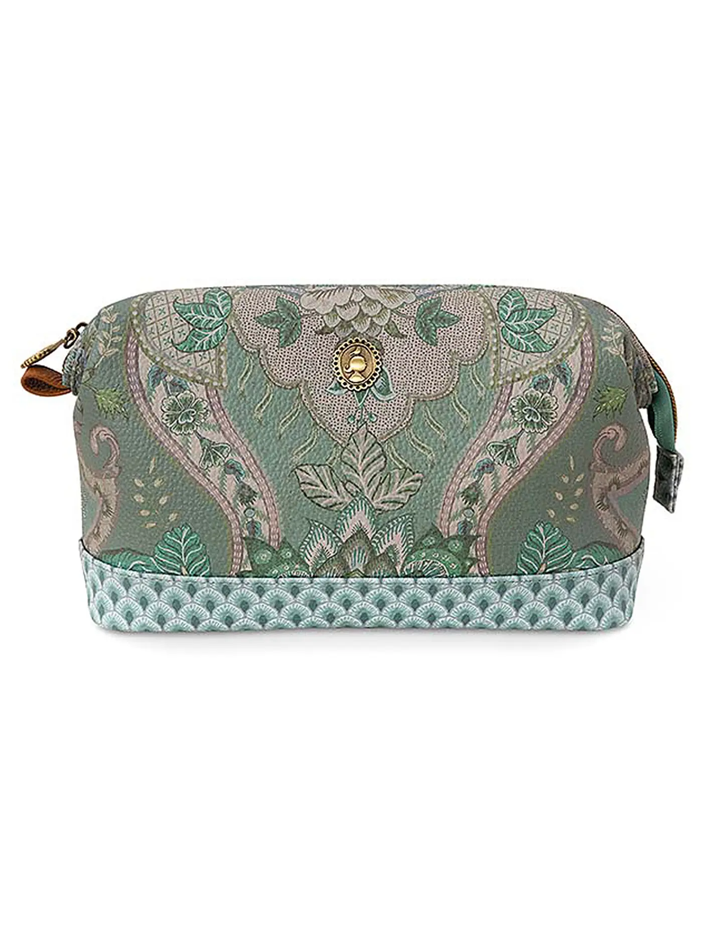 PIP STUDIO | Kosmetiktasche KYOTO FESTIVAL 22,5x9x15cm green | hellgrün