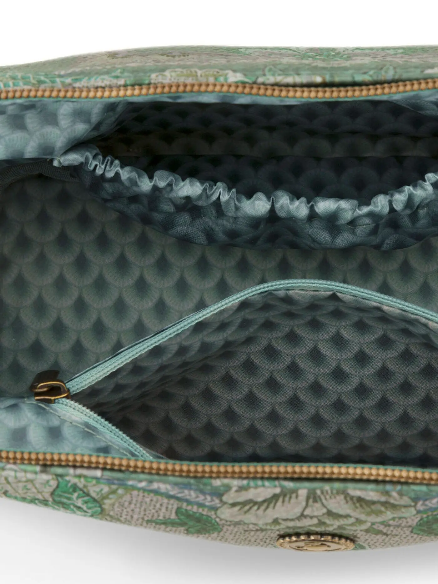 PIP STUDIO | Kosmetiktasche KYOTO FESTIVAL 22,5x9x15cm green | hellgrün