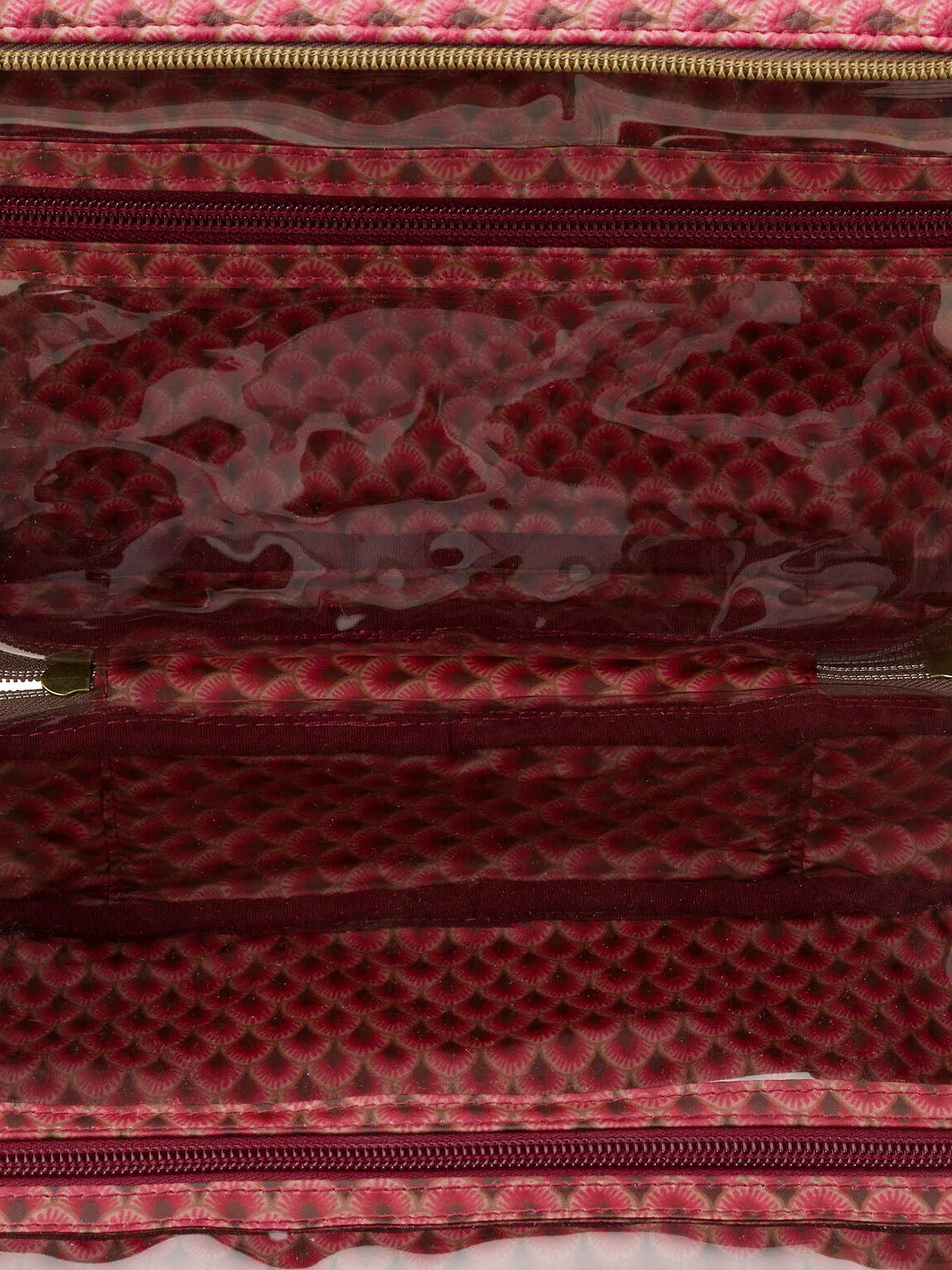PIP STUDIO | Kosmetiktasche KYOTO FESTIVAL 27x19x10cm dark pink | beere