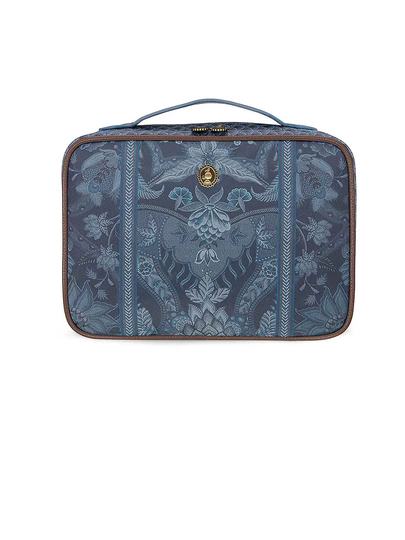 PIP STUDIO | Kosmetiktasche KYOTO FESTIVAL 27x19x10cm Large Indigo Blue | blau