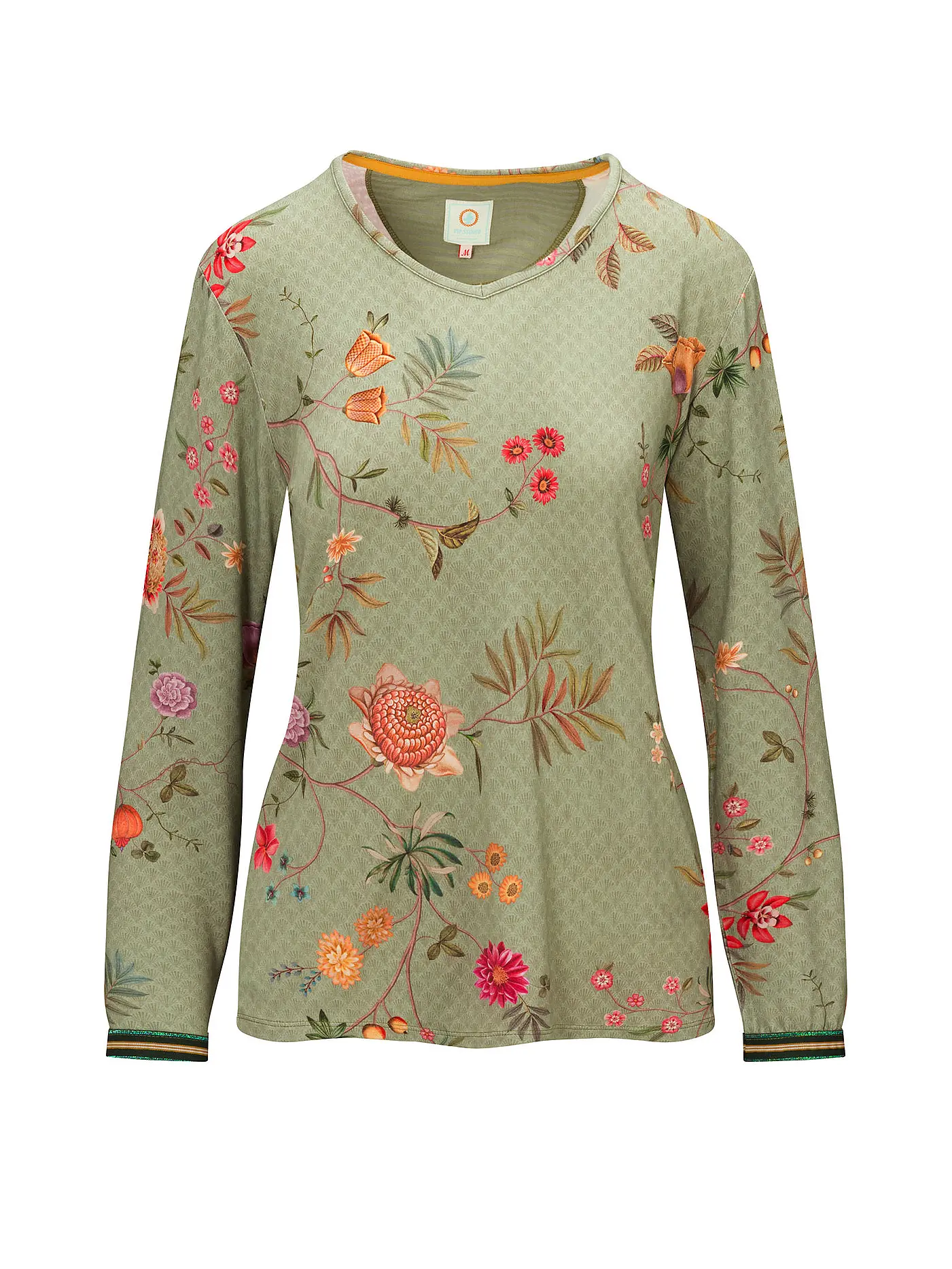PIP STUDIO | Langarmshirt TRICE | hellgrün