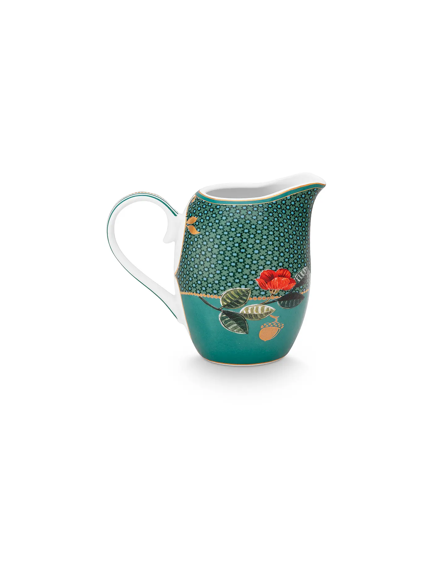 PIP STUDIO | Milchkännchen 250ml WINTER WONDERLAND Dove Green | petrol
