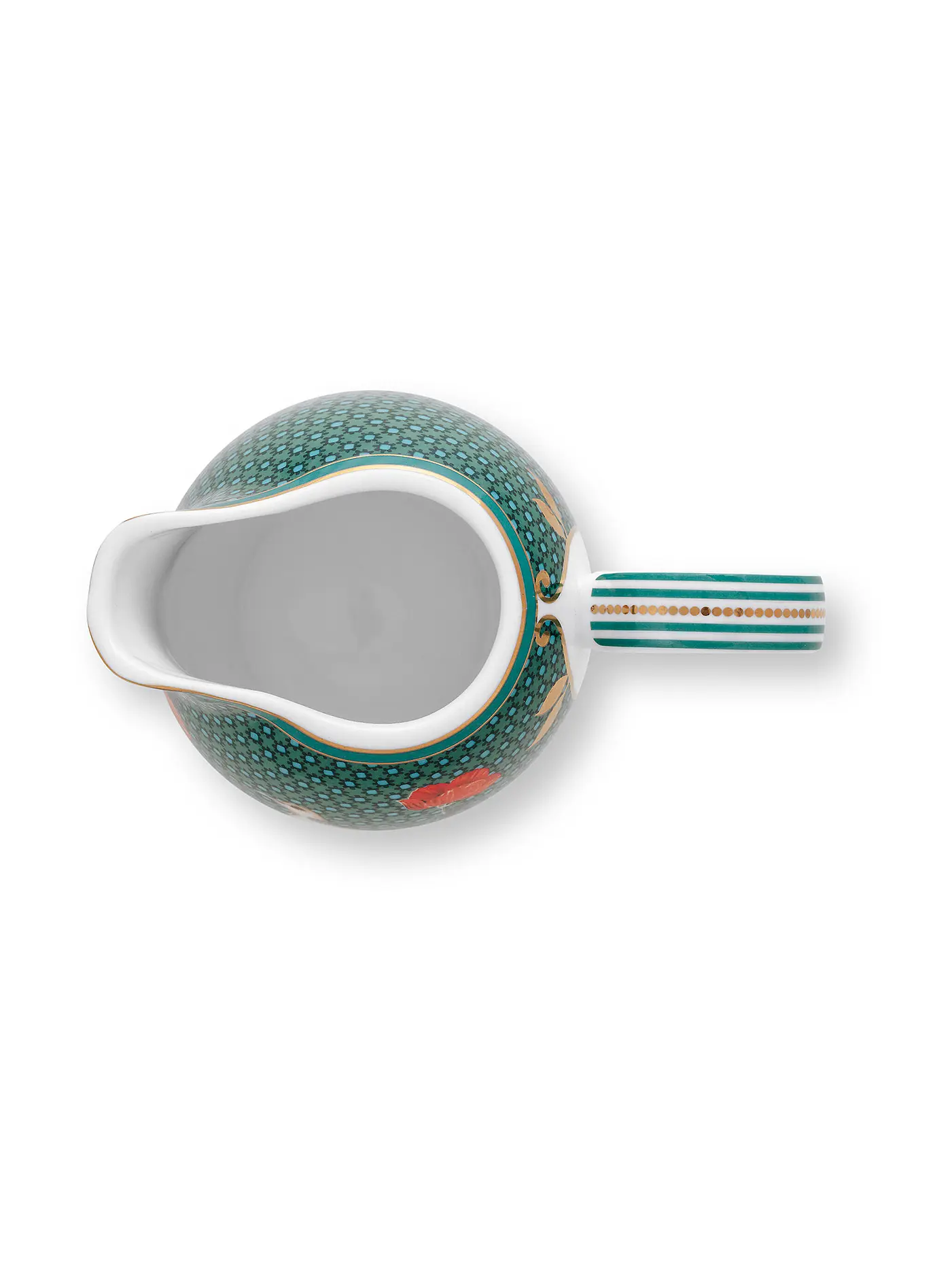 PIP STUDIO | Milchkännchen 250ml WINTER WONDERLAND Dove Green | petrol