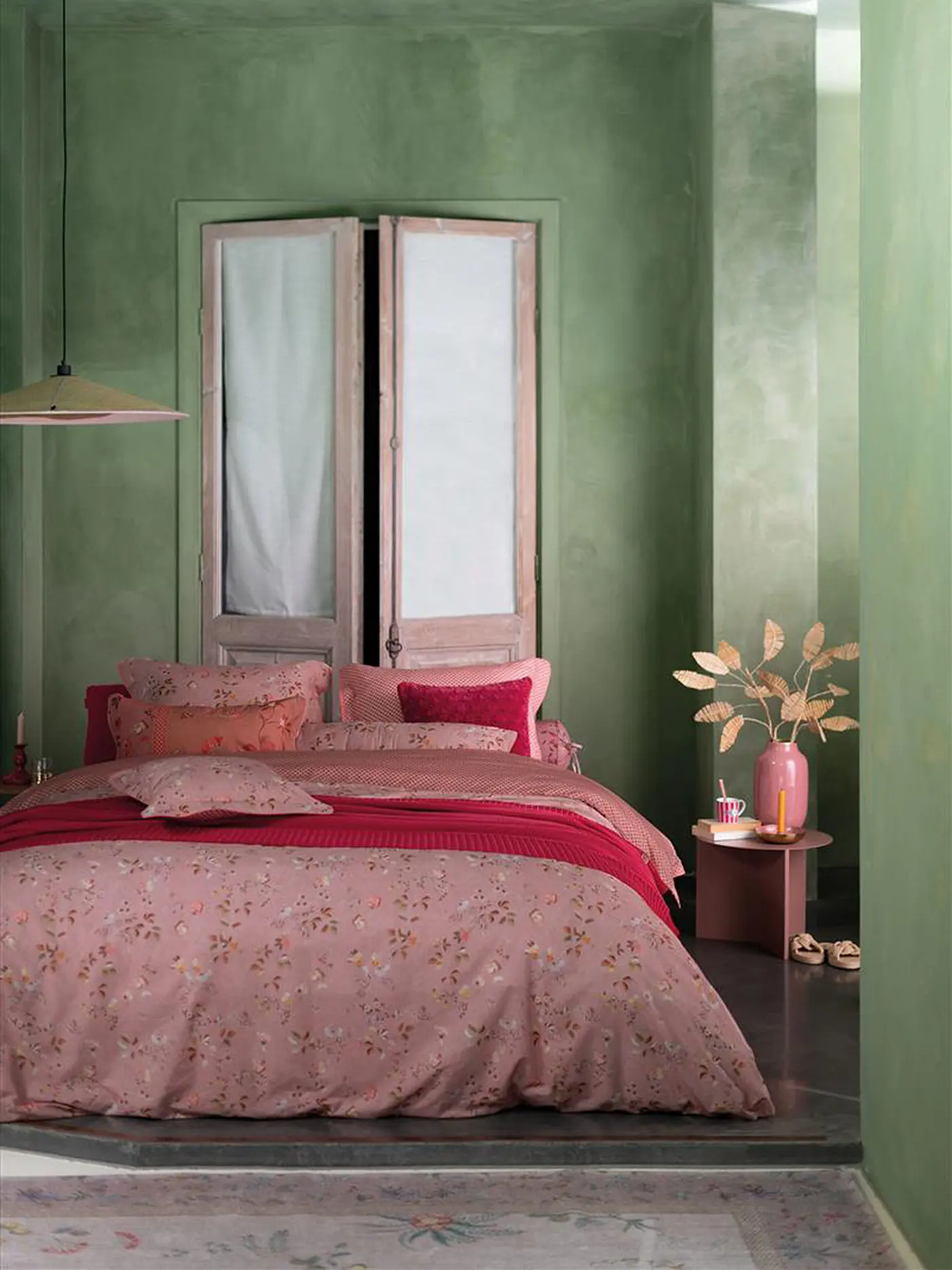 PIP STUDIO | Perkal Bettwäsche 2x 70x90cm / 200x200cm Light Pink | rosa