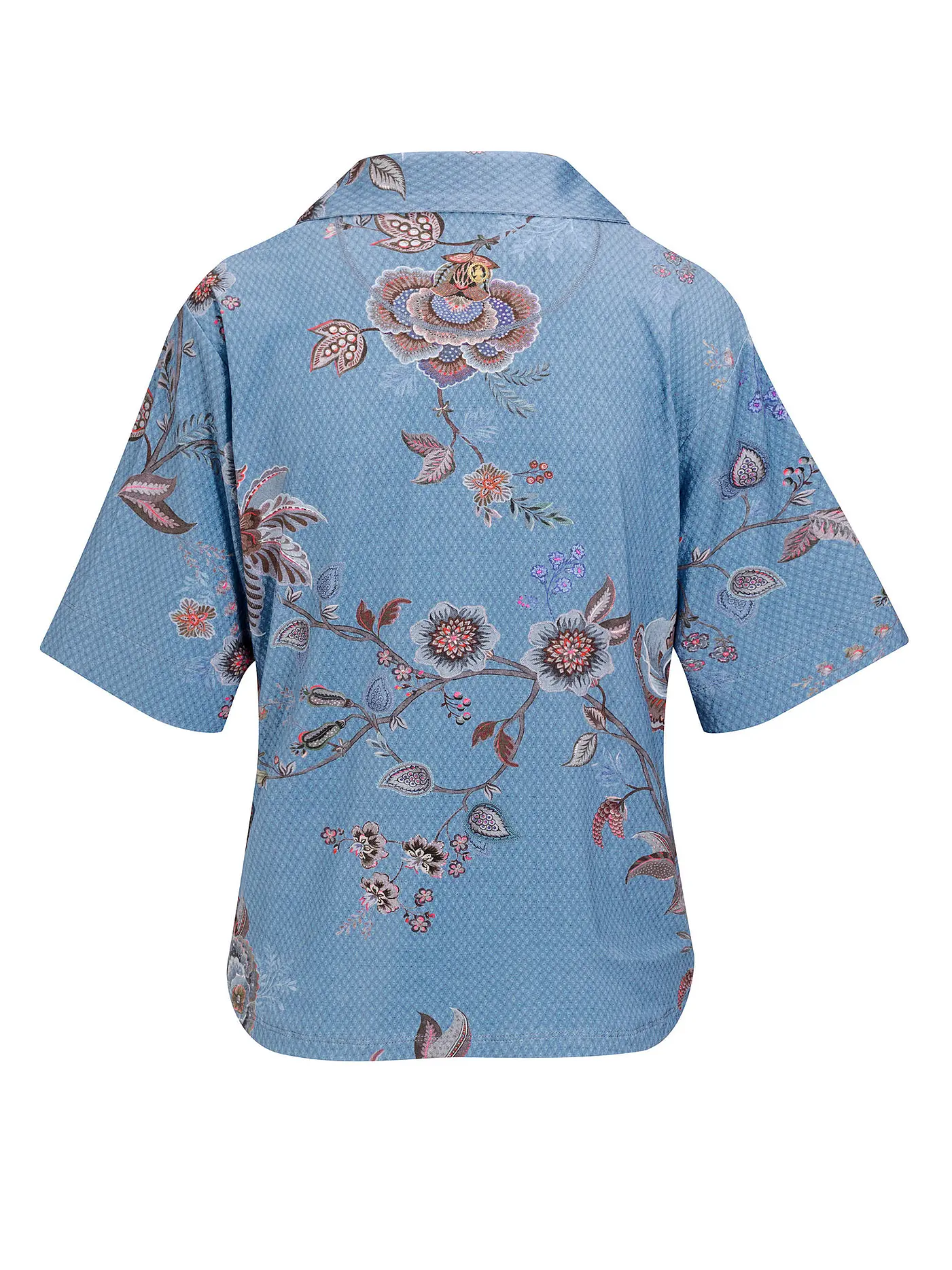 PIP STUDIO | Pyjamashirt FLORA | blau