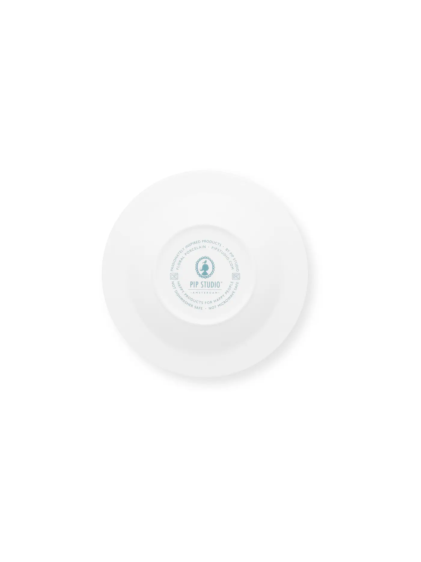 PIP STUDIO | Suppenteller 21,5cm FLOWER FESTIVAL Light Blue | hellblau