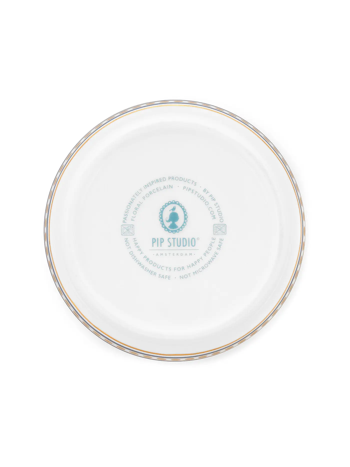 PIP STUDIO | Tea Tip 9cm FLOWER FESTIVAL Light Blue | hellblau
