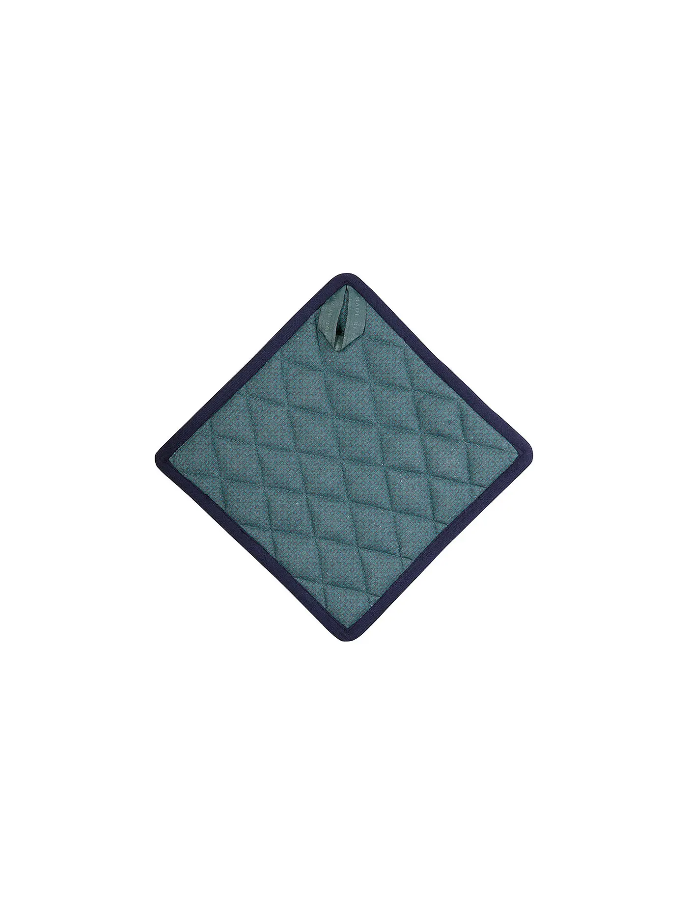 PIP STUDIO | Topflappen 22x22cm Winter Wonderland Bird dark blue | petrol