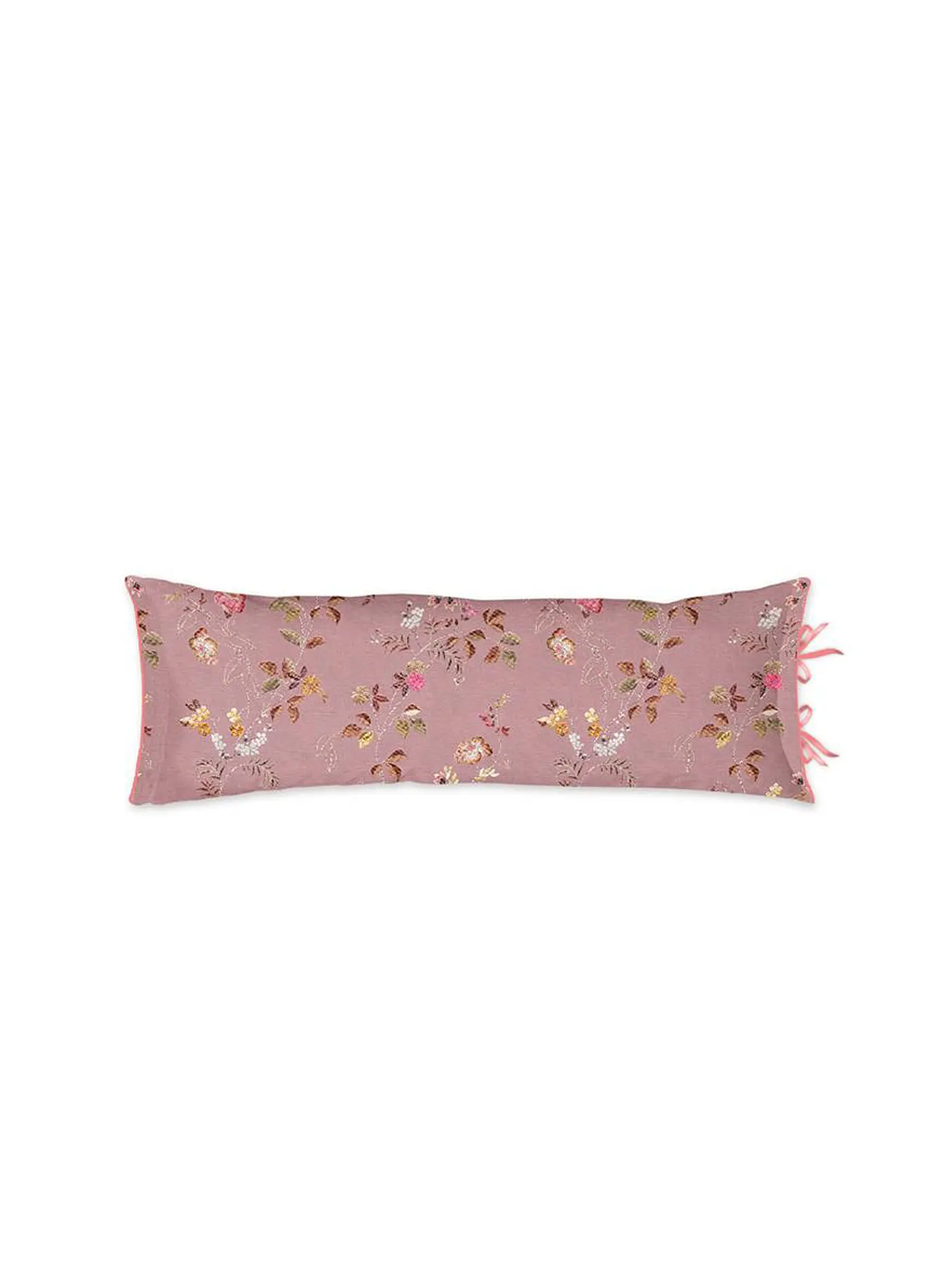 PIP STUDIO | Zierkissen gefüllt 30x90cm Tokyo Blossom Light Blue | rosa