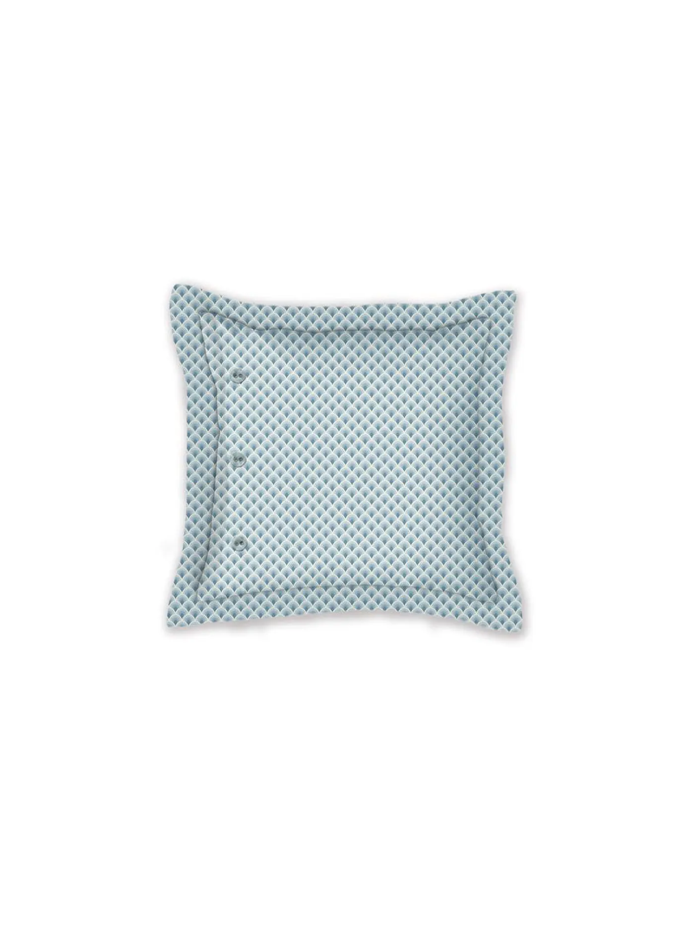 PIP STUDIO | Zierkissen gefüllt 45x45cm Tokyo Blossom Light Blue | hellblau