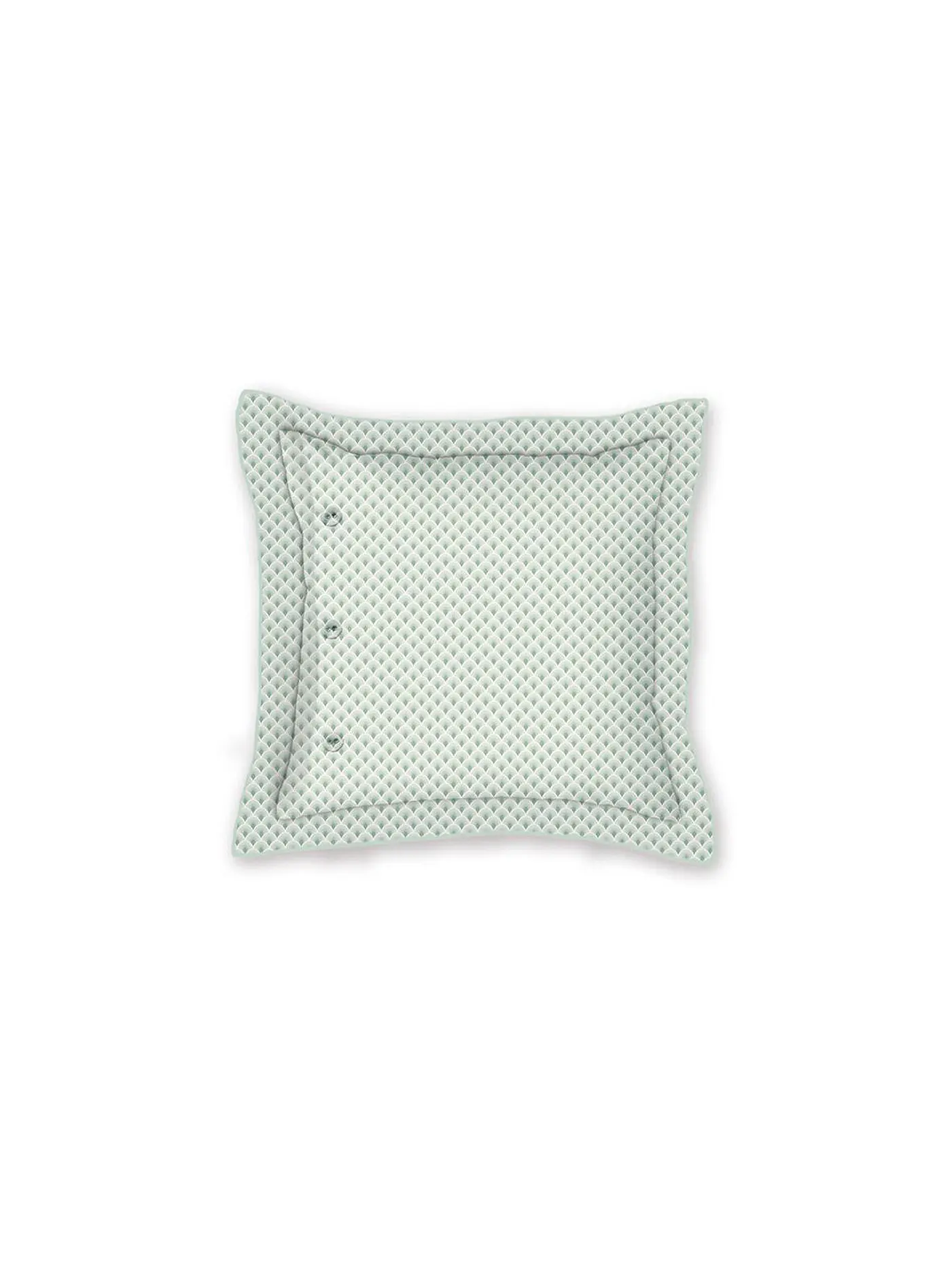PIP STUDIO | Zierkissen gefüllt 53x53cm Japonica White | weiss