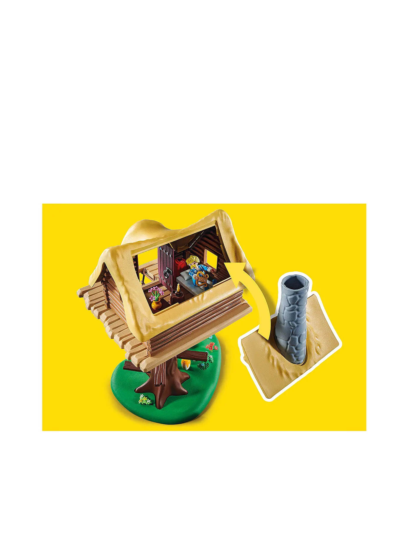 PLAYMOBIL | Asterix: Troubadix mit Baumhaus 71016 | keine Farbe