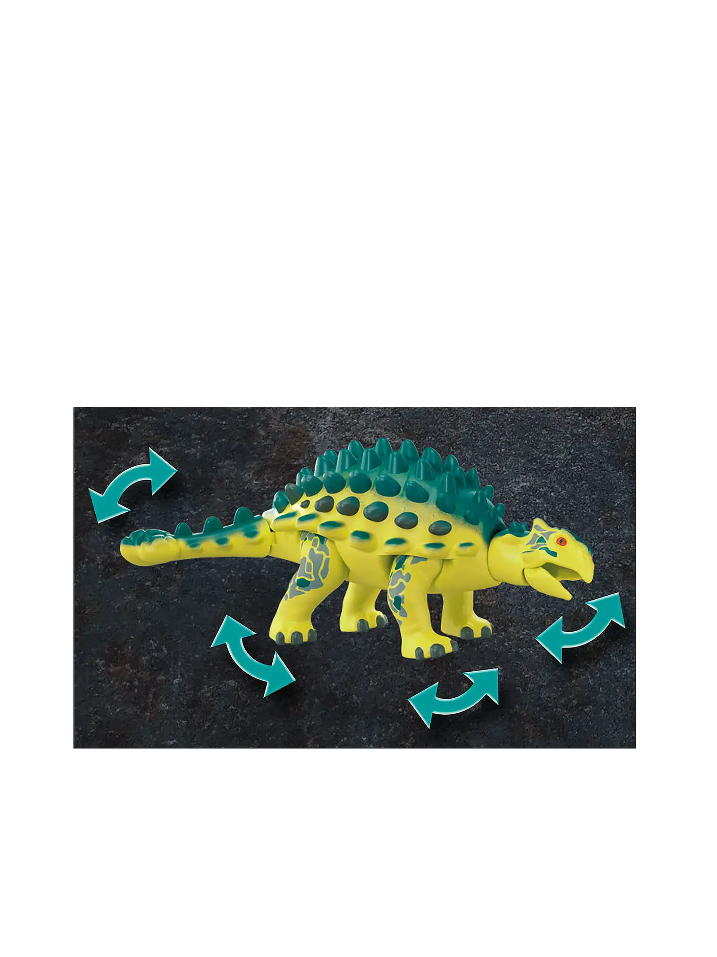 PLAYMOBIL | Dino Rise - Saichania: Abwehr des Kampfläufers 70626 | keine Farbe