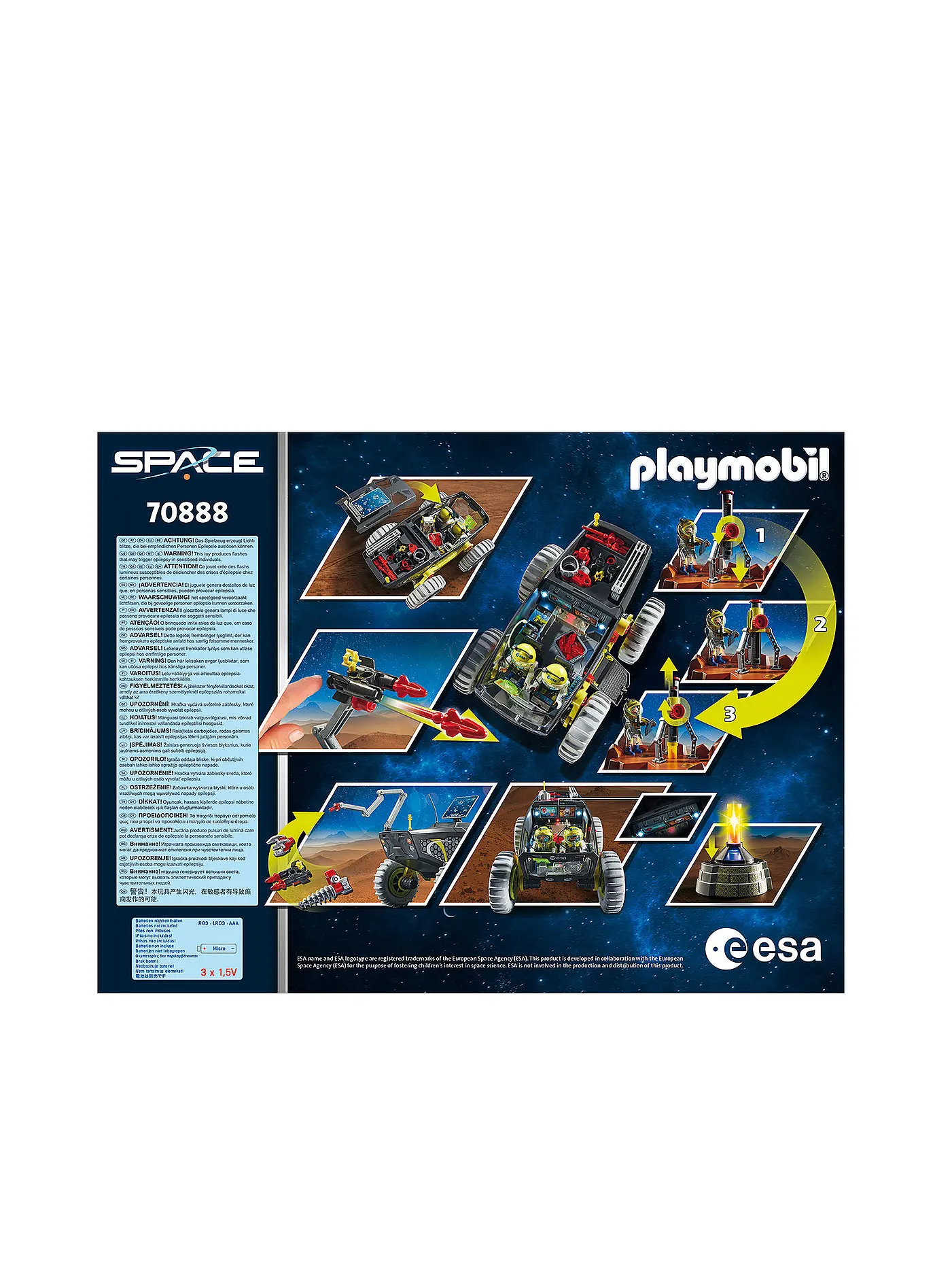 PLAYMOBIL | Mars-Expedition mit Fahrzeugen 70888 | keine Farbe