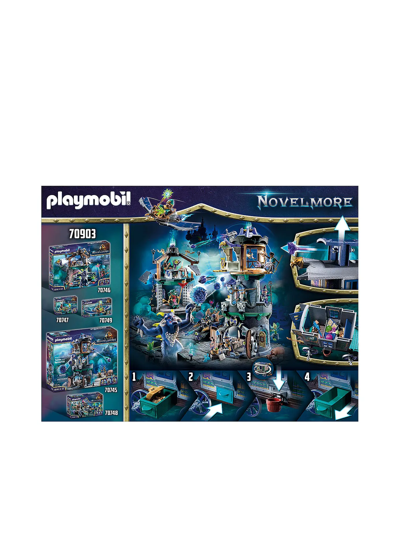 PLAYMOBIL | Novelmore - Violet Vale - Händlerkutsche 70903 | keine Farbe