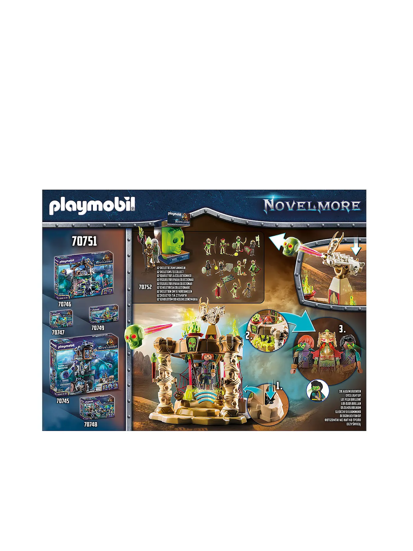 PLAYMOBIL | Sal'ahari Sands - Tempel der Skelettarmee 70751 | keine Farbe