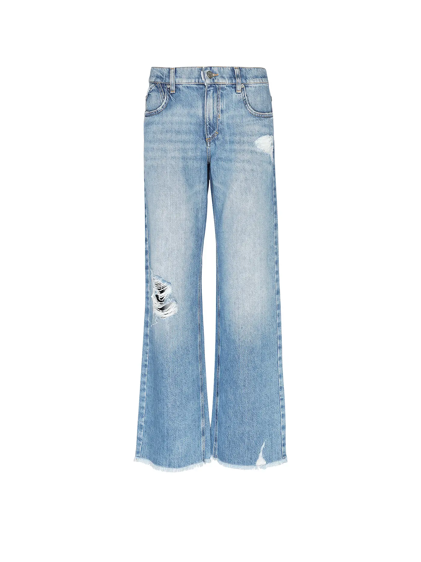 PNTS | Jeans Wide Leg THE BAGGY | hellblau