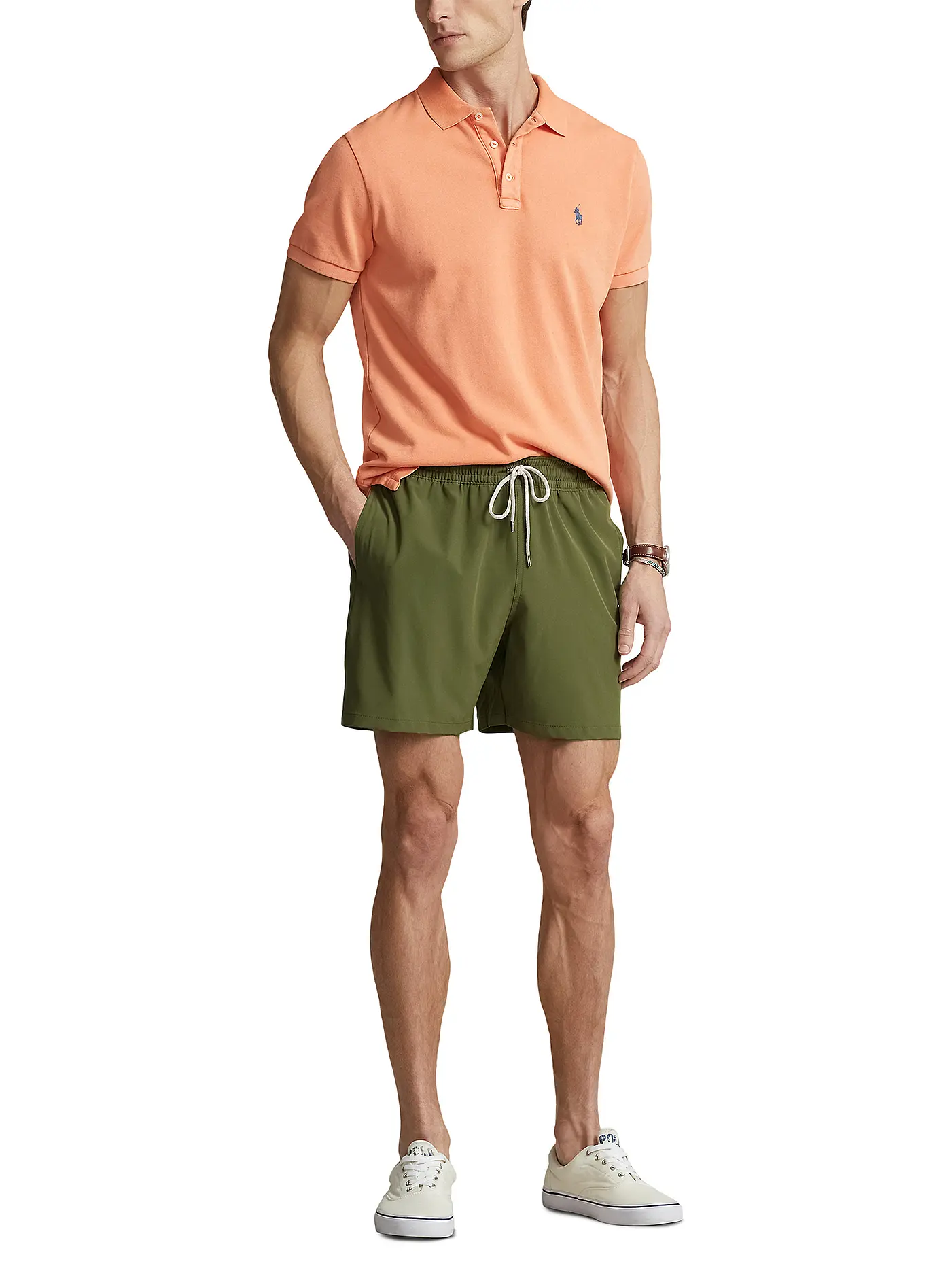 POLO RALPH LAUREN | Badeshorts | grün