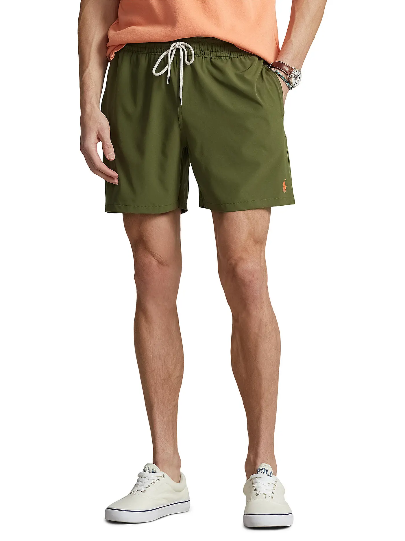 POLO RALPH LAUREN | Badeshorts | grün