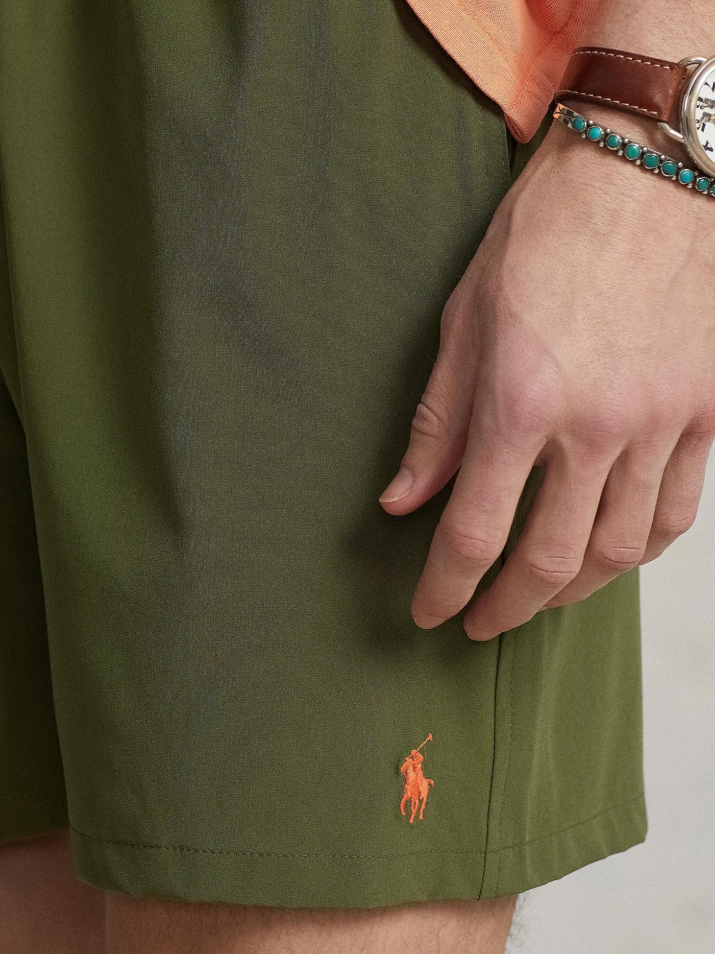 POLO RALPH LAUREN | Badeshorts | grün