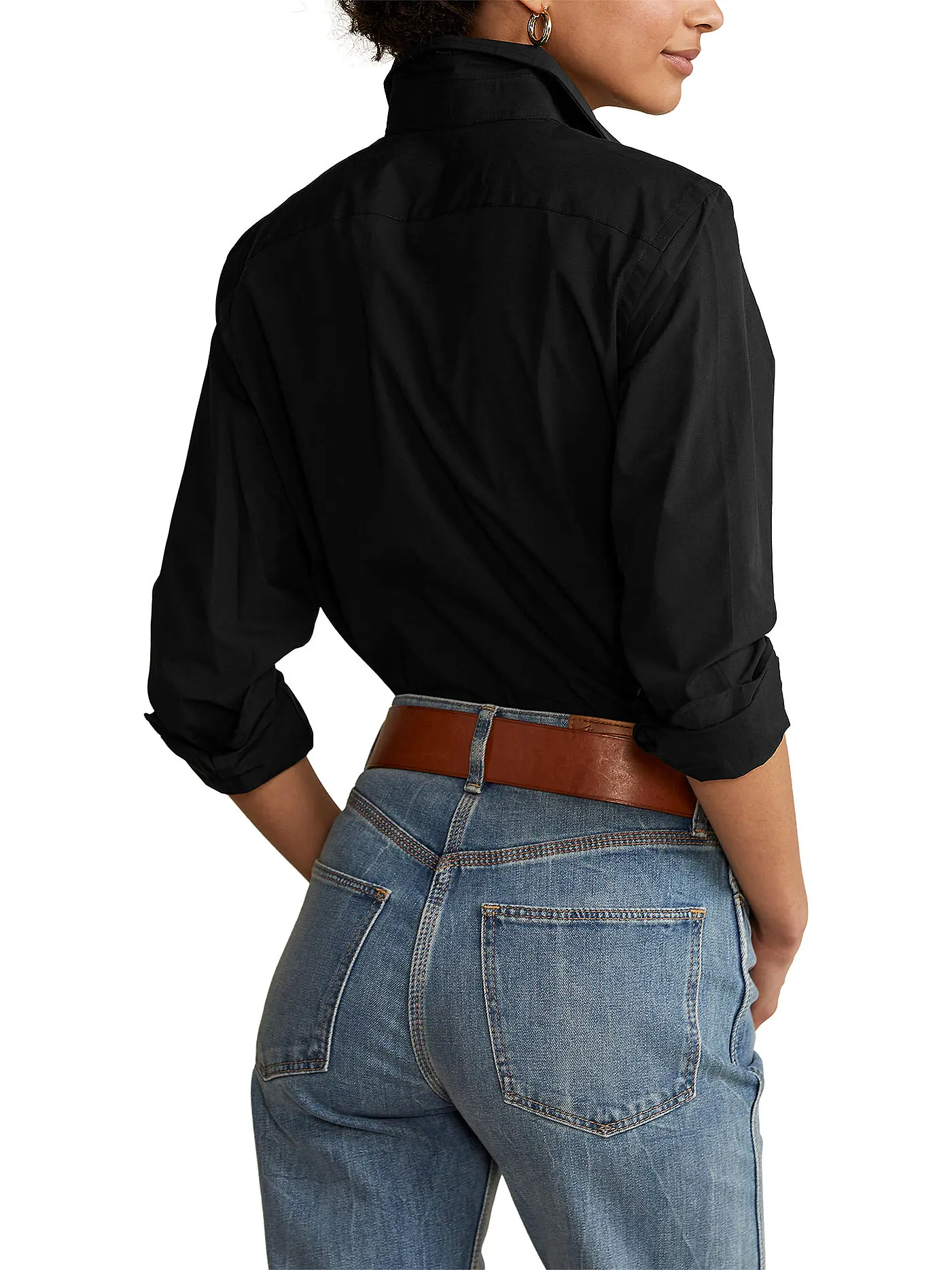 POLO RALPH LAUREN | Bluse "Georgia" | schwarz
