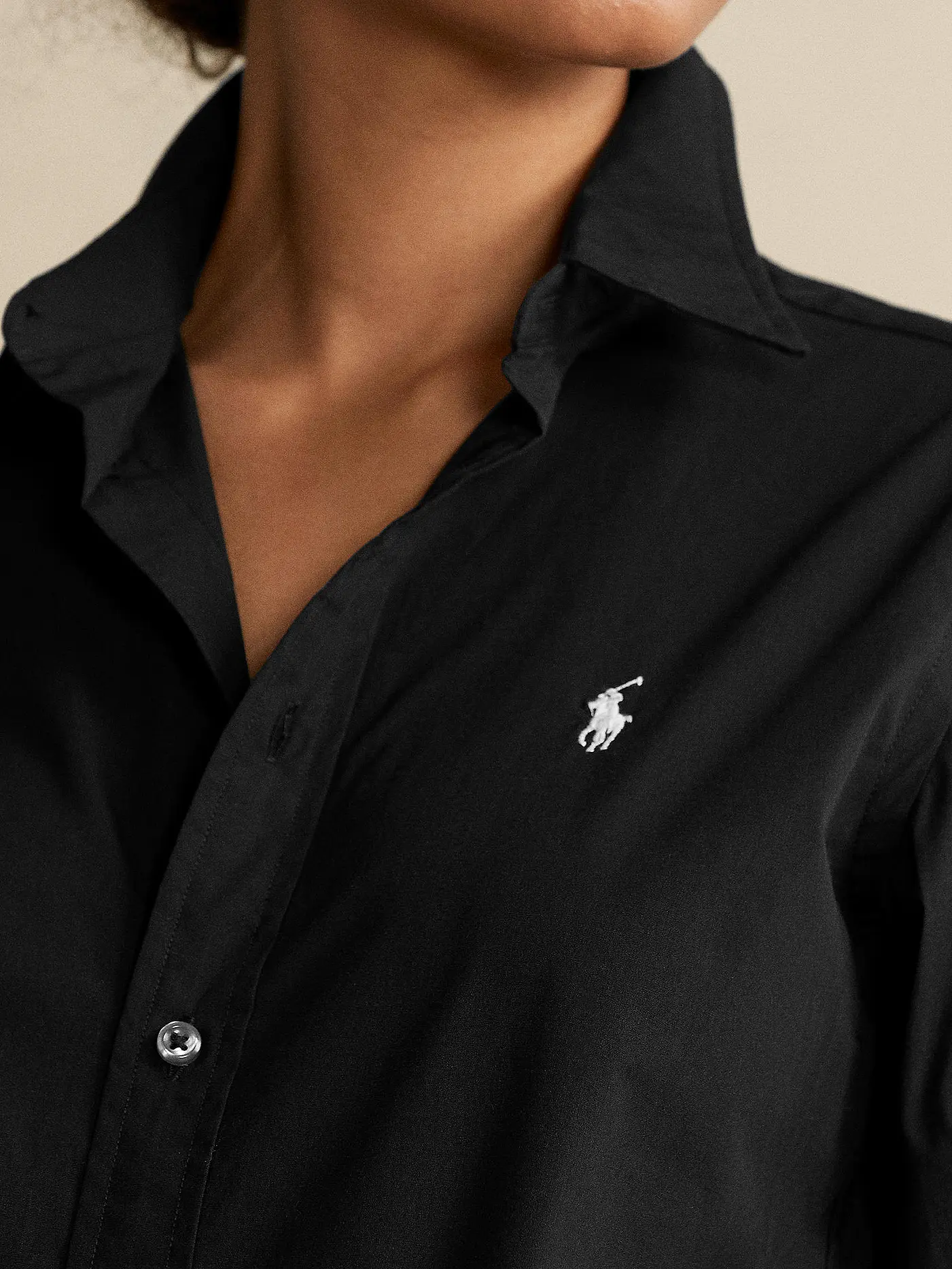 POLO RALPH LAUREN | Bluse "Georgia" | schwarz