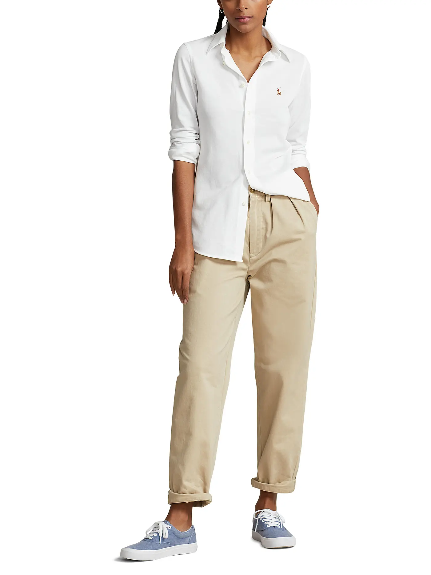 POLO RALPH LAUREN | Bluse "Heidi" | weiss