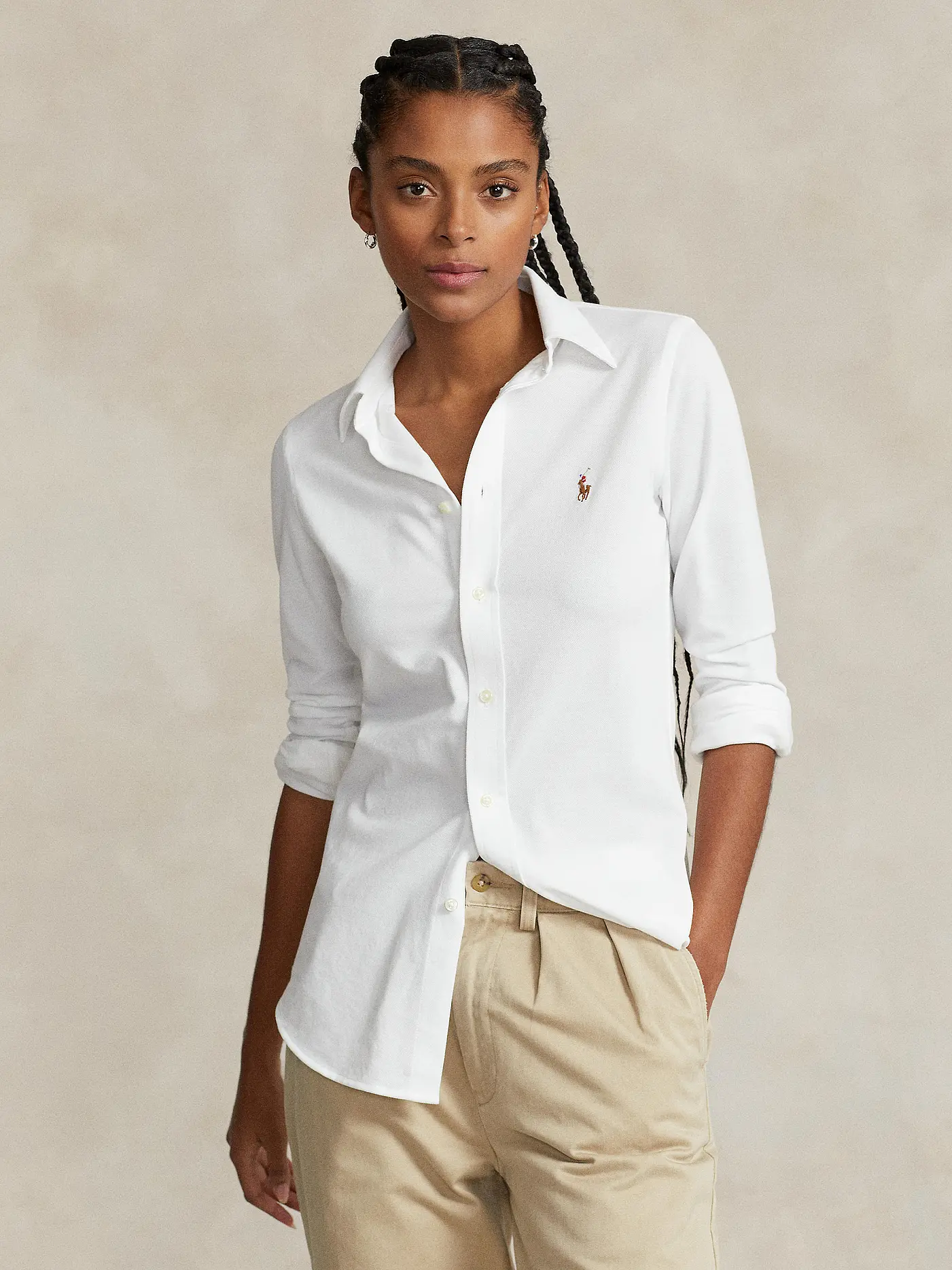 POLO RALPH LAUREN | Bluse "Heidi" | weiss