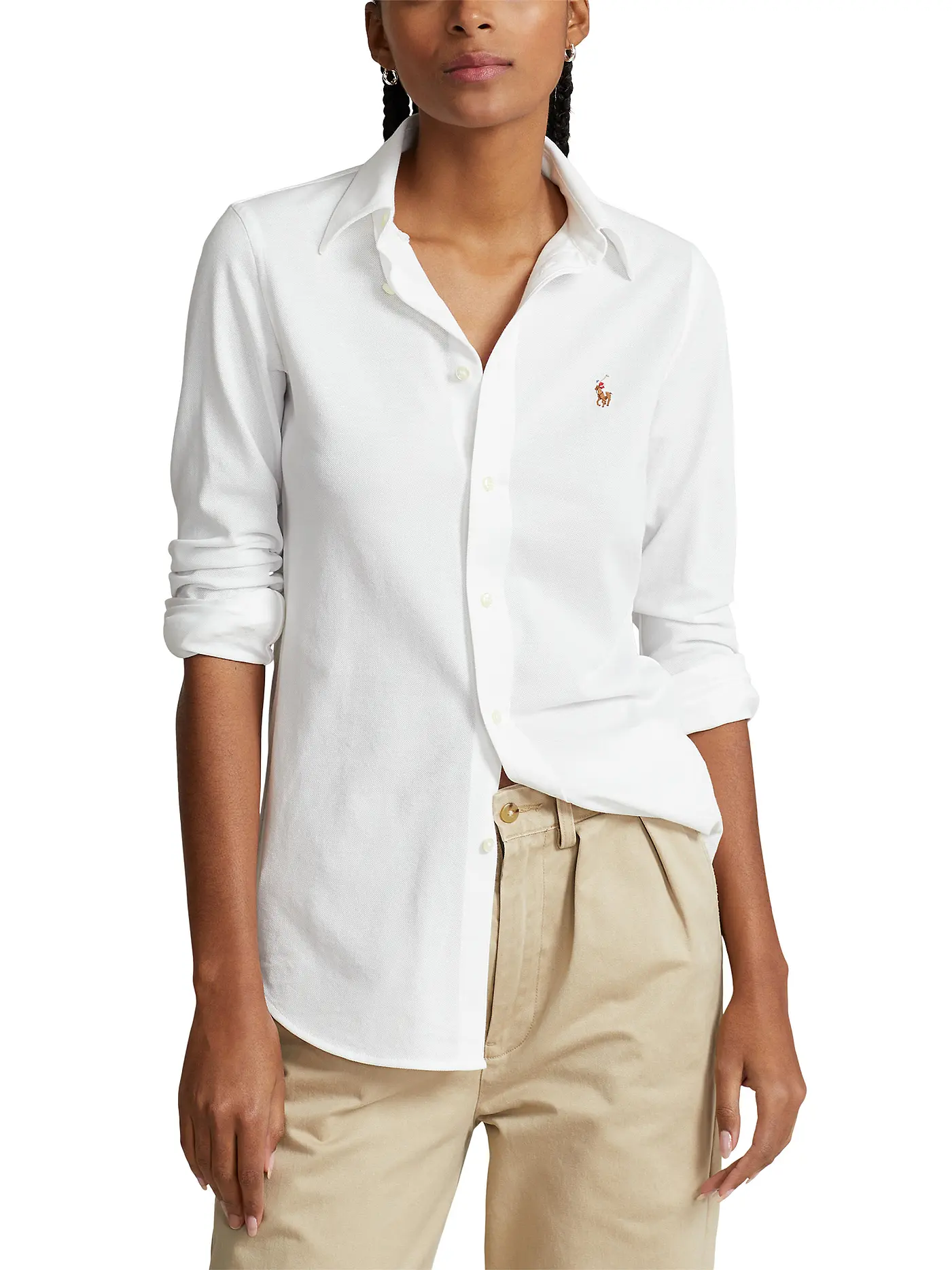 POLO RALPH LAUREN | Bluse "Heidi" | weiss