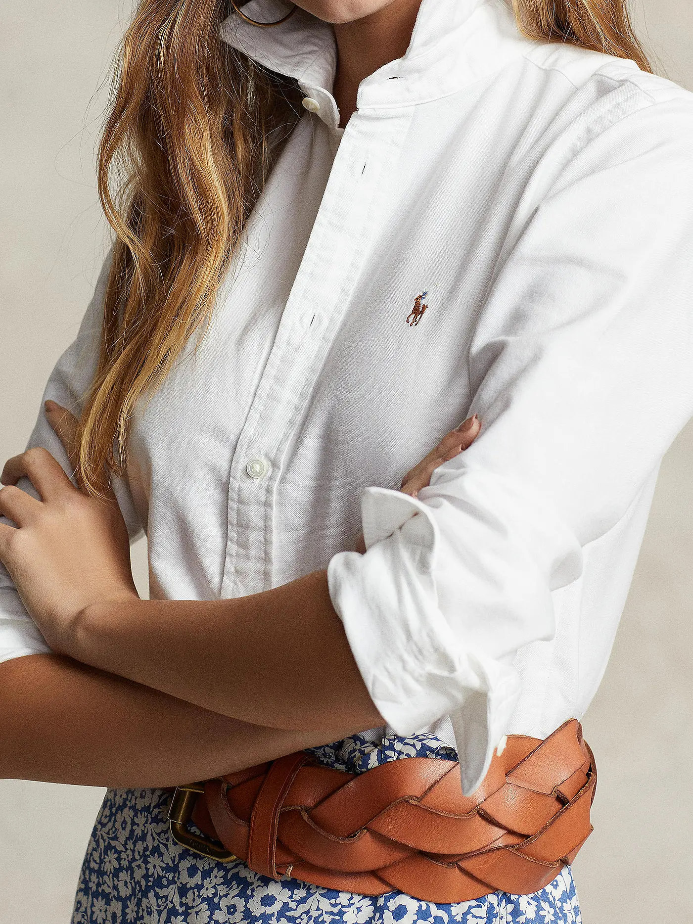 POLO RALPH LAUREN | Bluse  | weiss