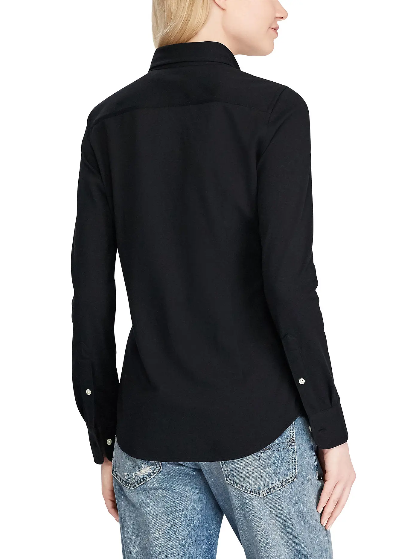 POLO RALPH LAUREN | Bluse Skinny Fit Heidi  | schwarz