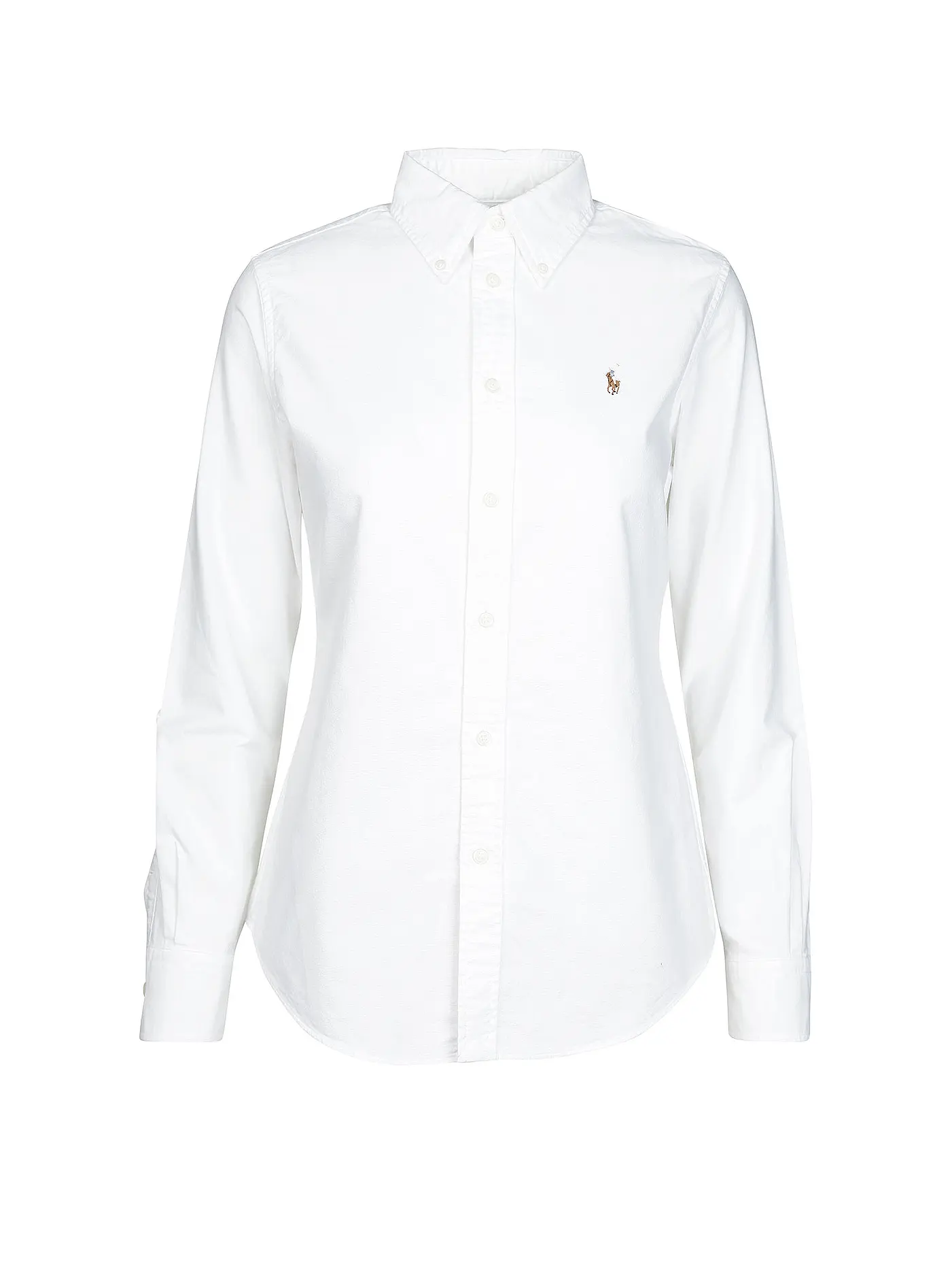POLO RALPH LAUREN | Bluse Slim Fit HARPER | weiss