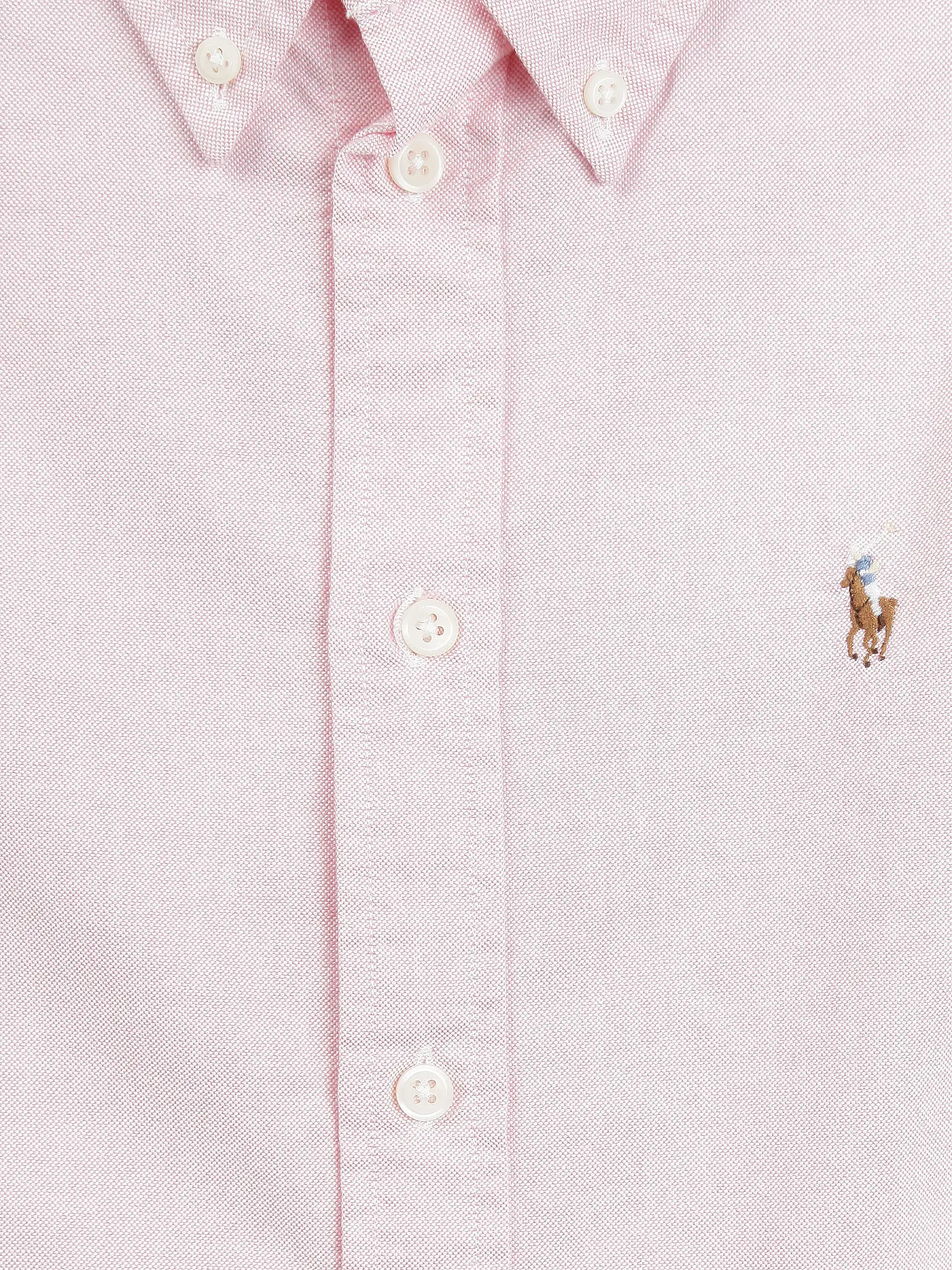 POLO RALPH LAUREN | Bluse Slim Fit HARPER | rosa