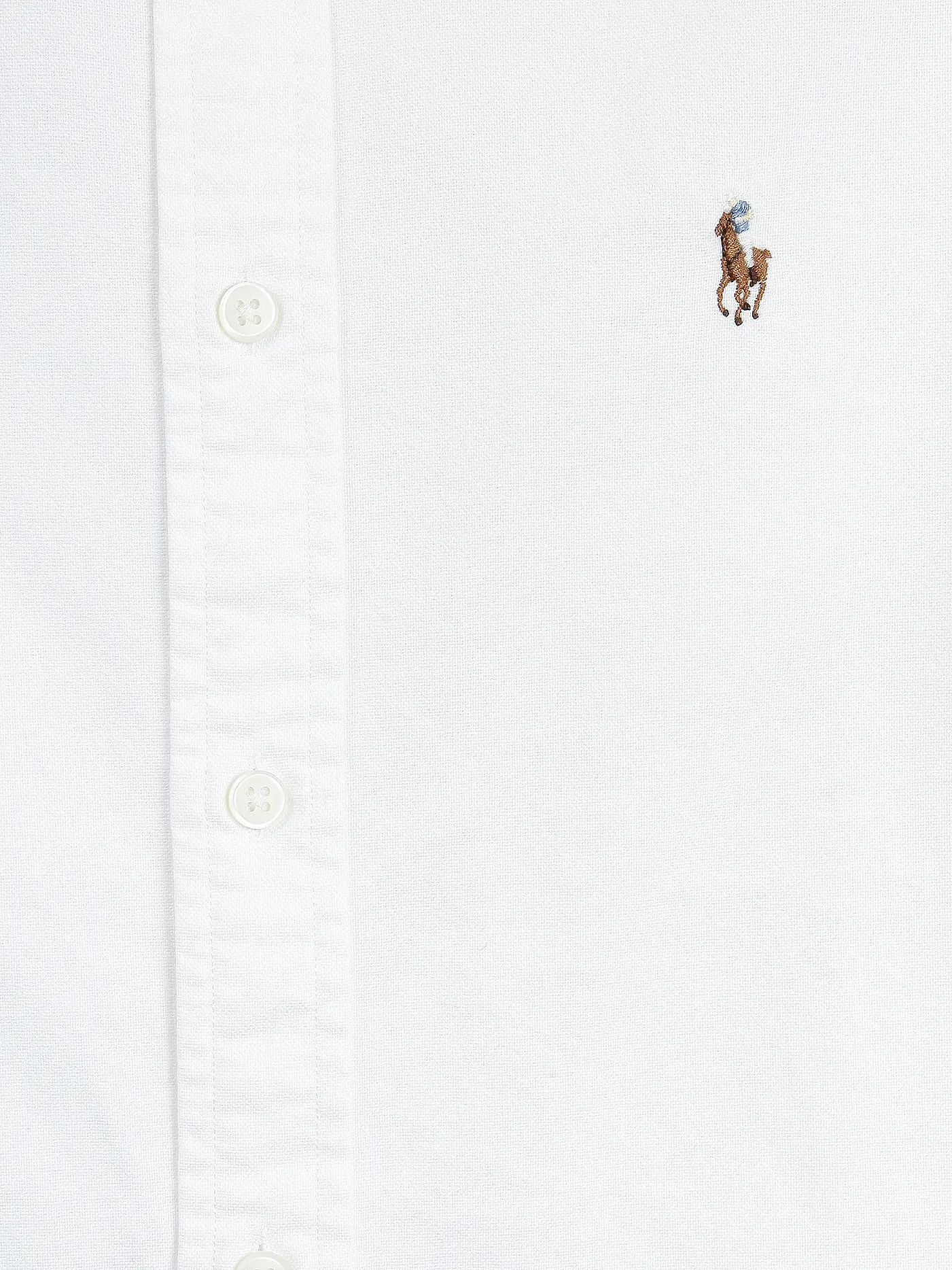 POLO RALPH LAUREN | Bluse Slim Fit HARPER | weiss