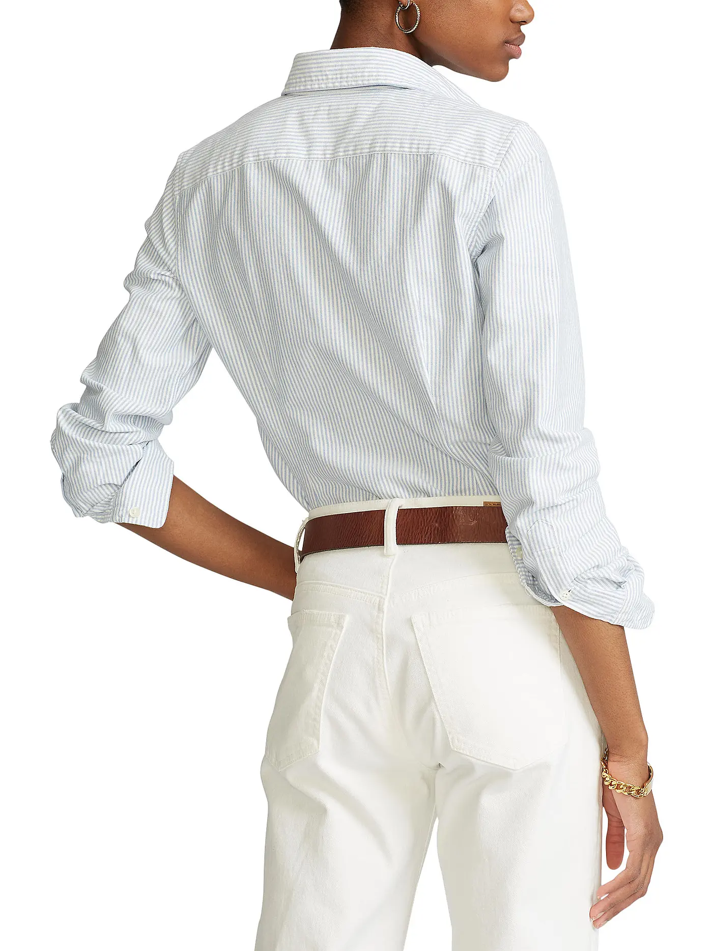 POLO RALPH LAUREN | Bluse Slim Fit HARPER | blau